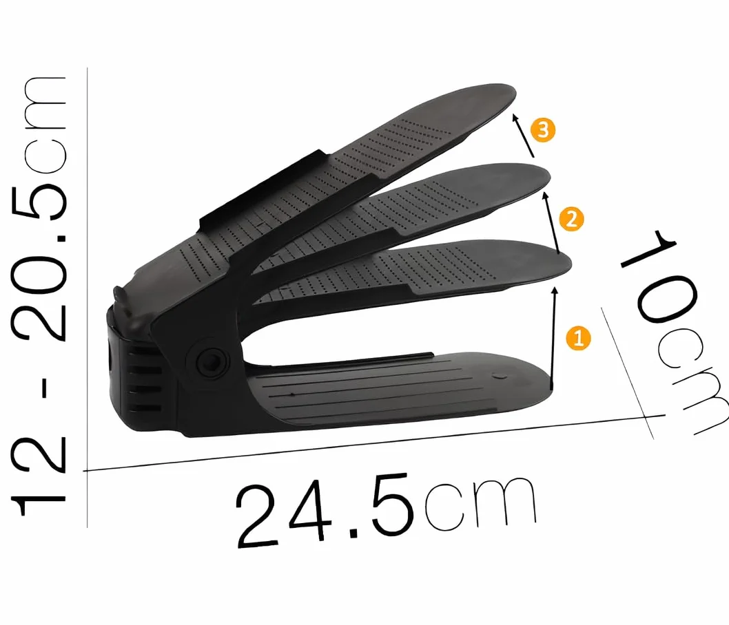 Organizer na buty 24,5 x 10 x 12-20 szt.