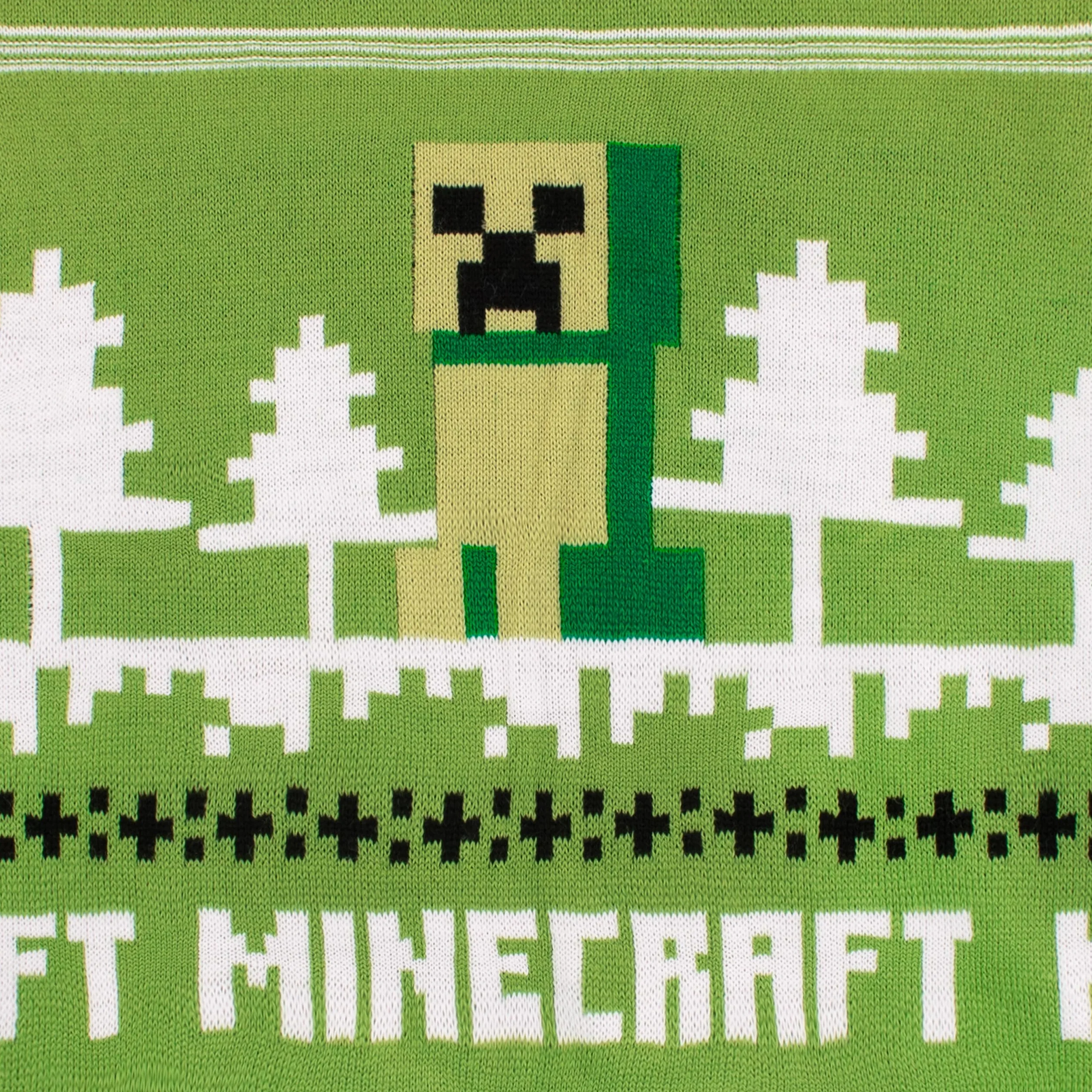 Minecraft Chłopcy Sweter świąteczny
