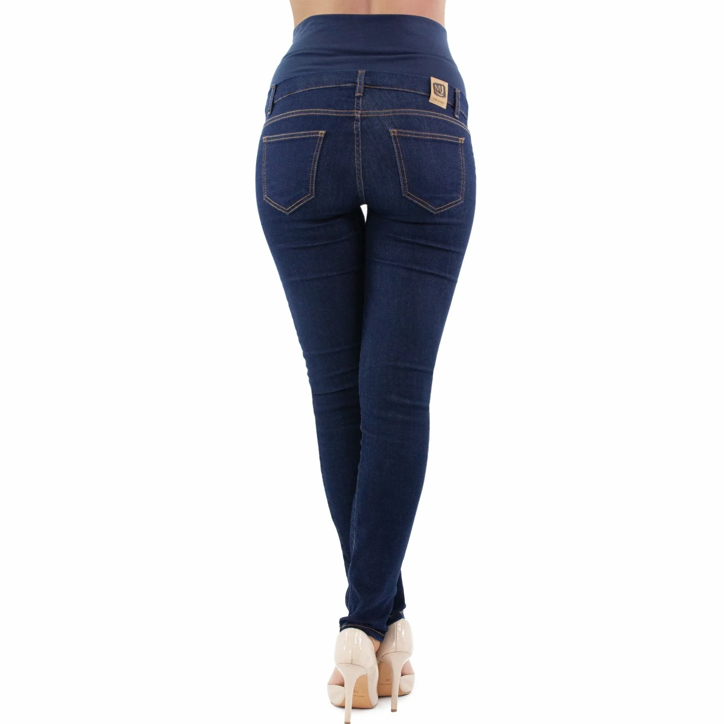 MAMAJEANS Mediolan Deluxe - Dżinsy ciążowe Kobiety