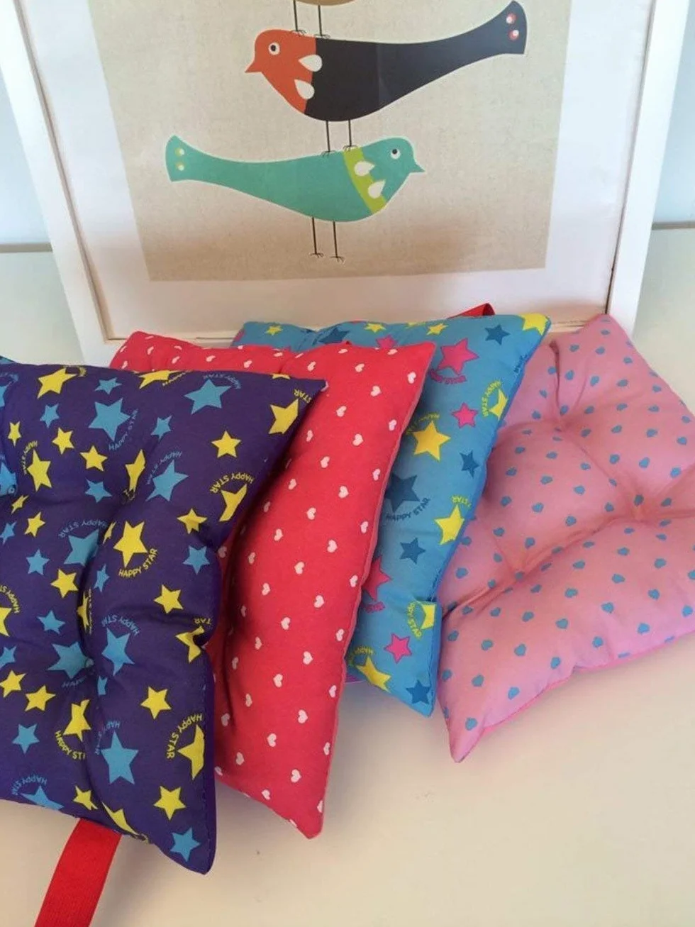 Moda urocze cukierkowe kolory poduszka do siedzenia dla dzieci jadalnia ogród przedszkole dzieci poduszki na krzesło 27 x 27 cm