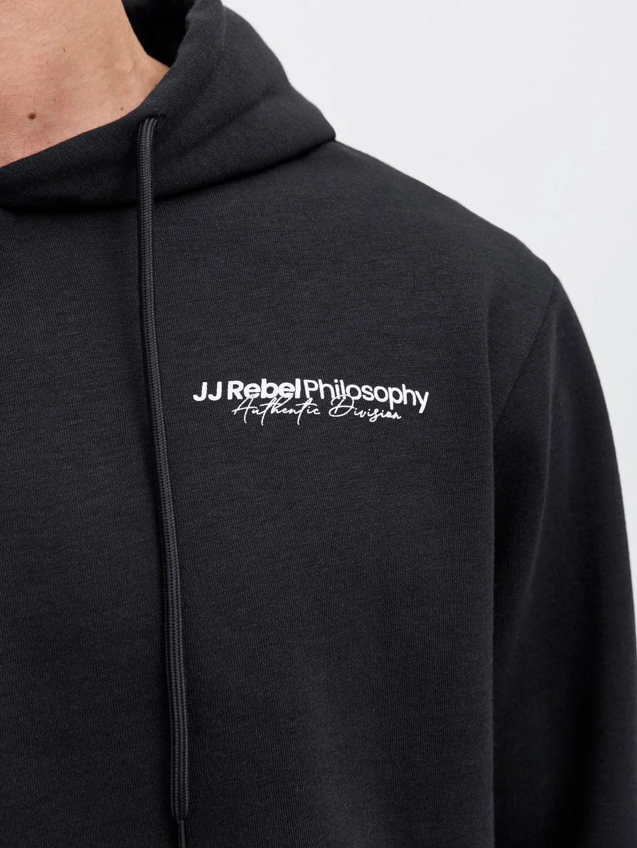 JJ rebel Jrebzack bluza męska z kapturem, czarny, S