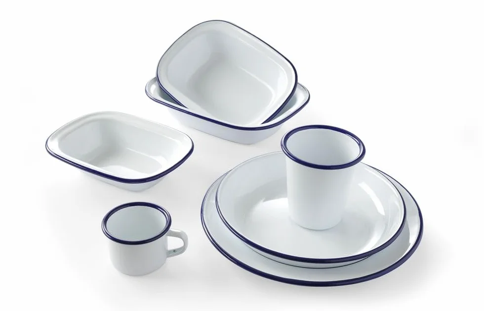 HENDI Kubek emaliowany 0.3 l ø90x90mm