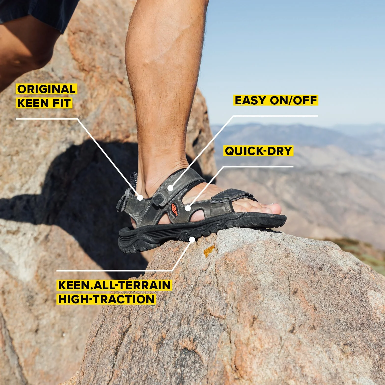 KEEN Targhee 3 Open Toe Hiking - Sandały sportowe Mężczyźni