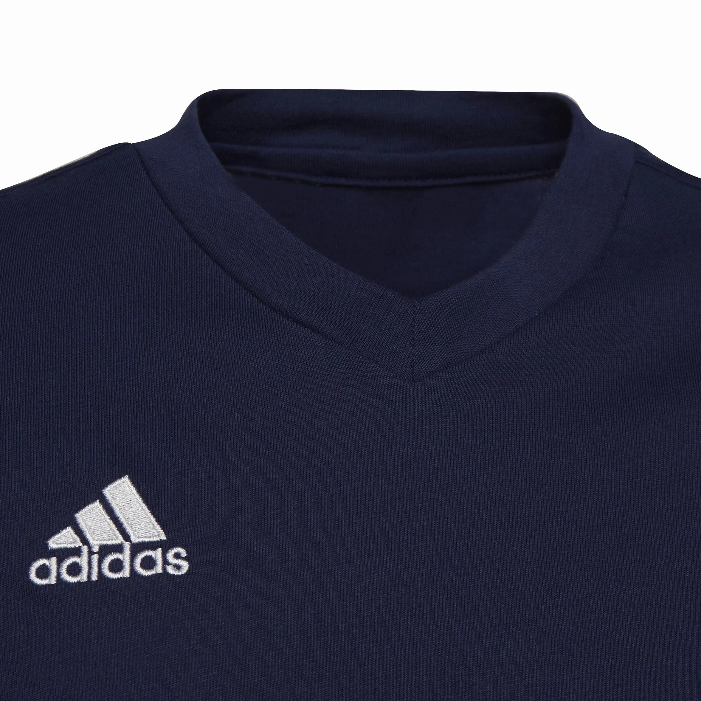 adidas Uniseks - dzieci Entrada 22 Tee, Team Navy Blue 2, 11-12 Years