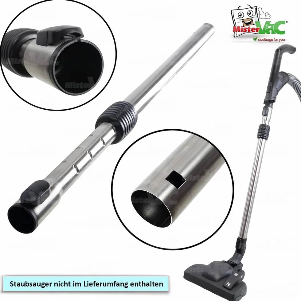 MisterVac Teleskopowa rura do odkurzacza kompatybilna z Miele Blizzard CX1 Cat&Dog PowerLine