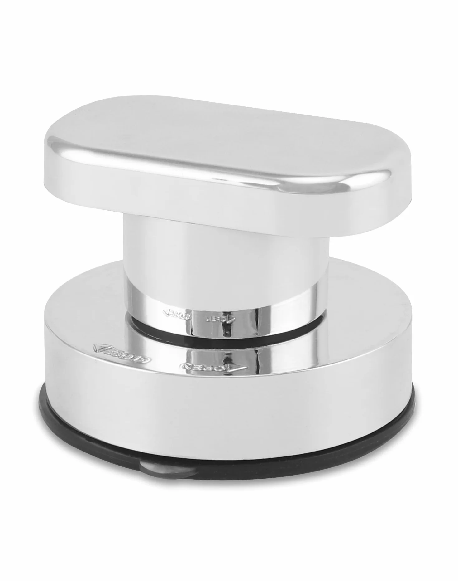 QWORK® 2 Sztuki Mocnych Uchwytów z Przyssawką, Obrotowy Uchwyt Do Ciągnięcia, Bezśladowy i Wielokrotnego Użytku, Do Szuflady, Drzwi Szafy, Łazienki, Lodówki, Pokrywy Toalety