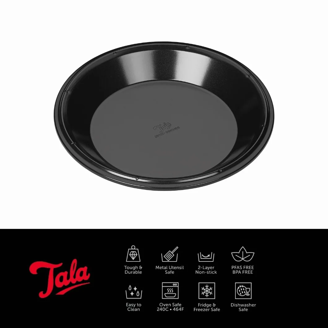 Tala Performance okrągłe naczynie do ciasta 23 cm stal węglowa powłoka nieprzywierająca Eclipse Premium