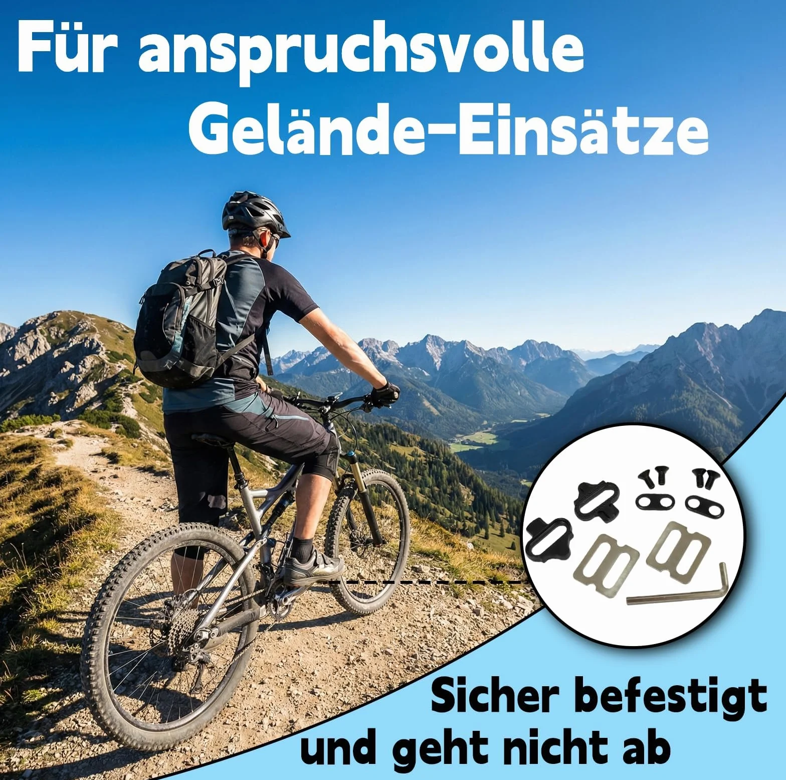 Knagi rowerowe z antypoślizgowymi wypustkami – kompatybilne z systemem SPD; Cleats SPD, Bloki SPD SH51, Bloki SPD MTB, Bloki Do Pedałów SPD, SPD Cleats MTB, Cleats Rowerowe, Zestaw Bloków SPD