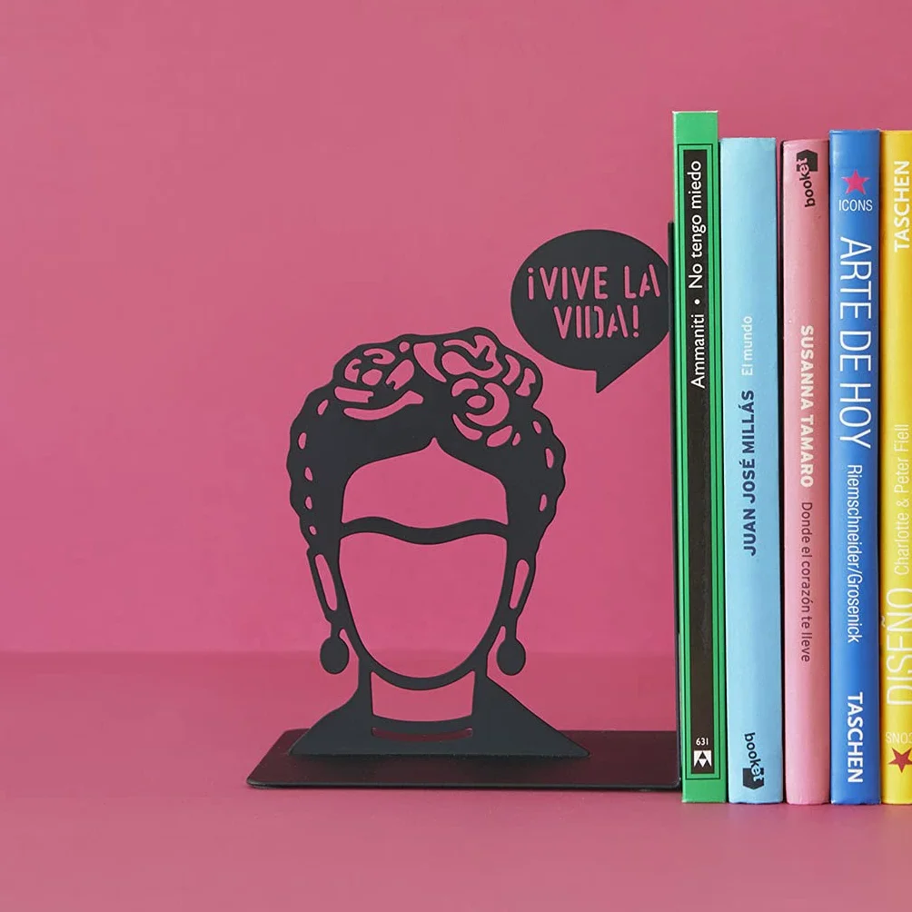 balvi Podpórka do książek Frida czarna dekoracyjna figurka 17 cm