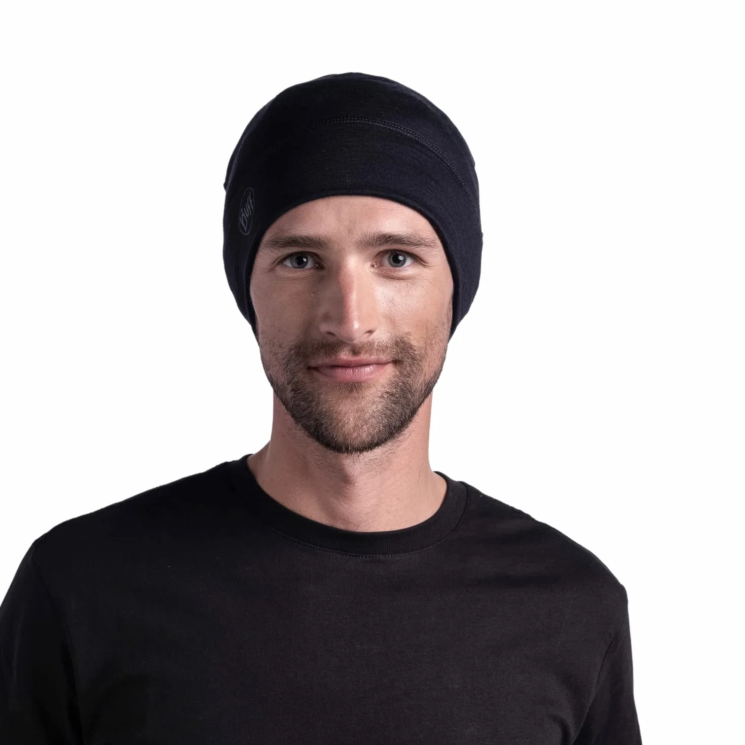 BUFF Czapka Lightweight Beanie Merino One-LayerKobiety/Mężczyźni - Made in the EU wełniana narciarska z merynosów jesień-zima Zima
