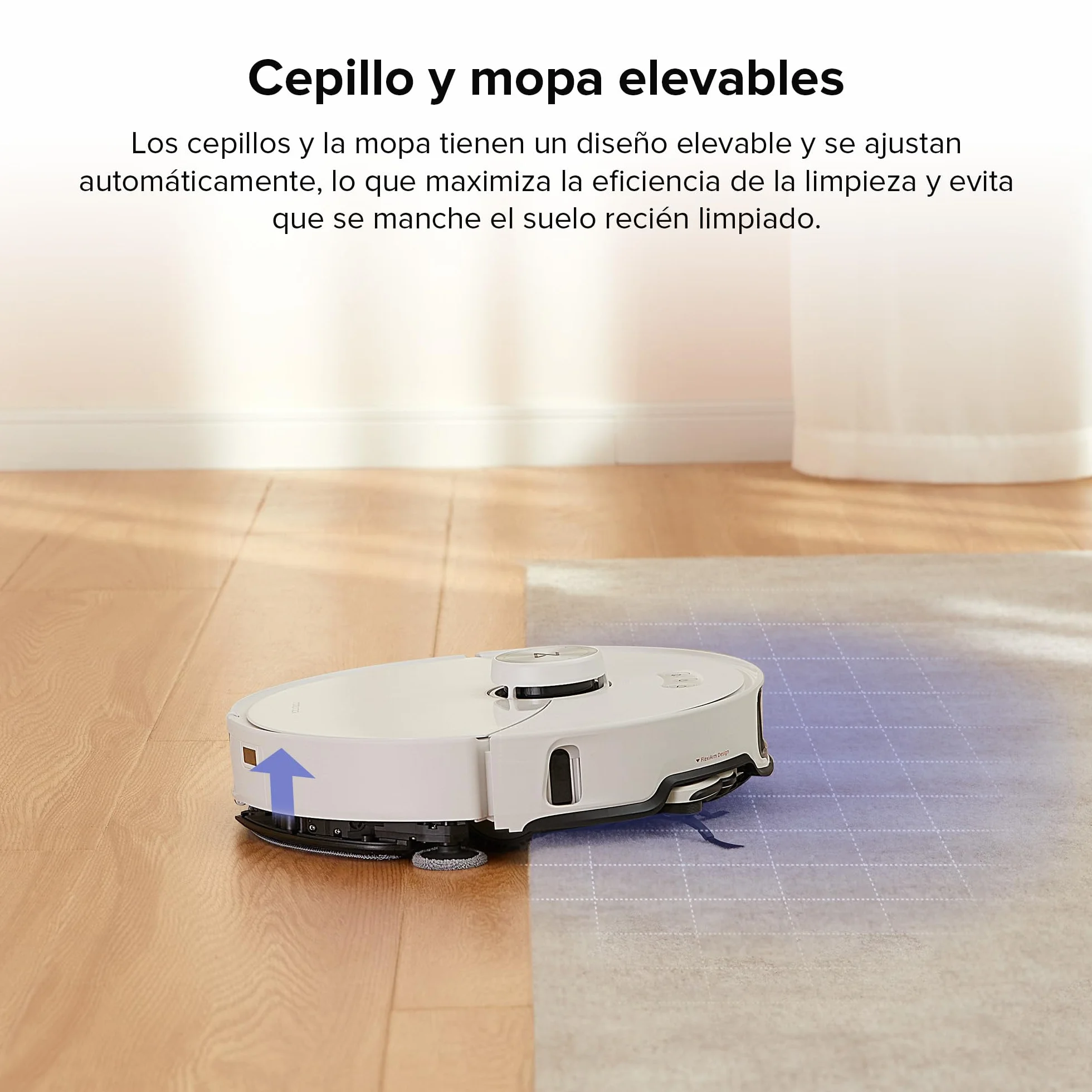 Roborock S8 MaxV Ultra Robot Odkurzający z Funkcją Mopowania, 10 000 Pa, Podnoszona Szmatka
