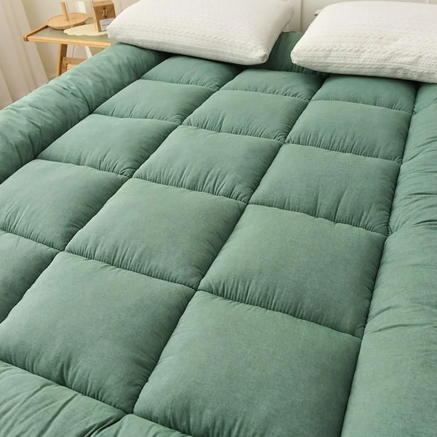 Japoński materac podłogowy futon 180 x 200 cm tradycyjny mata do spania