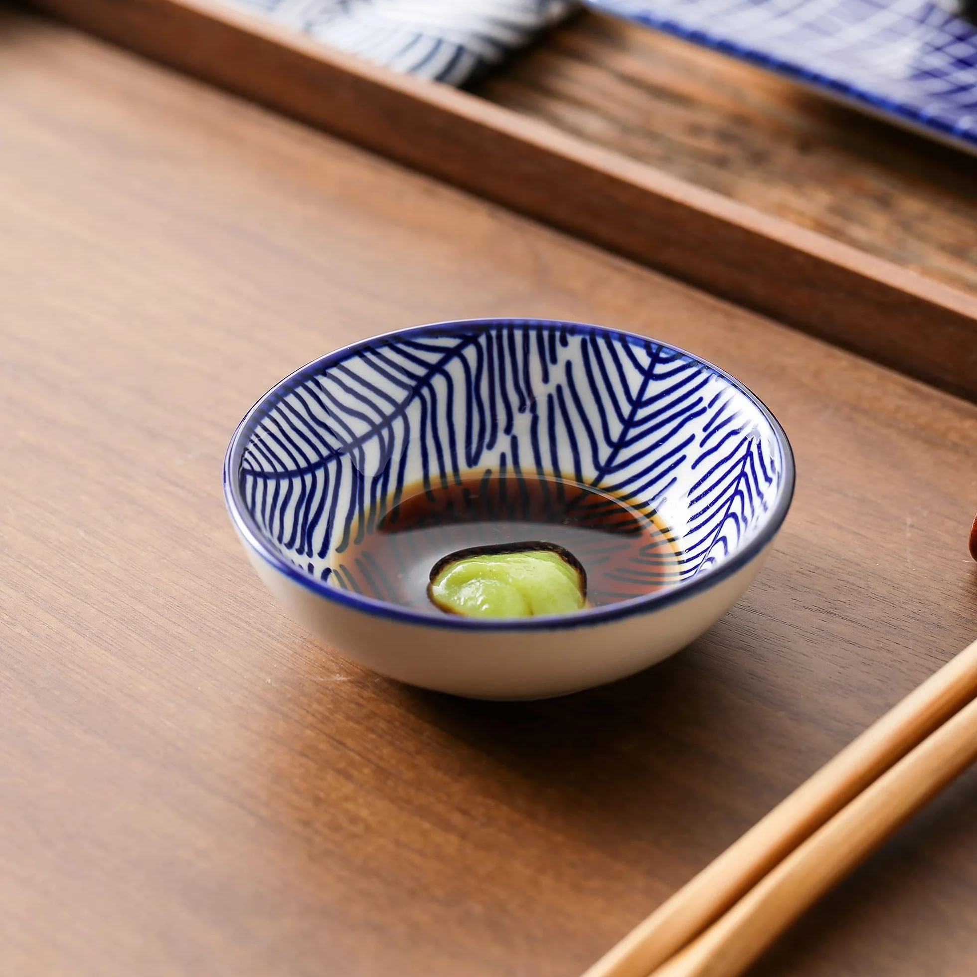 Vancasso TAKAKI 6-częściowy porcelanowy zestaw sushi dla 2 osób