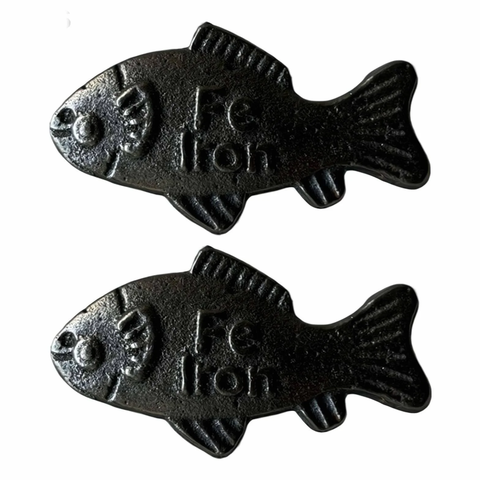 Lucky Iron Fish & Bird Zestaw do gotowania - Suplement żelaza dla kobiet w ciąży, Naturalne źródło żelaza do zup gulaszu (2 szt.)