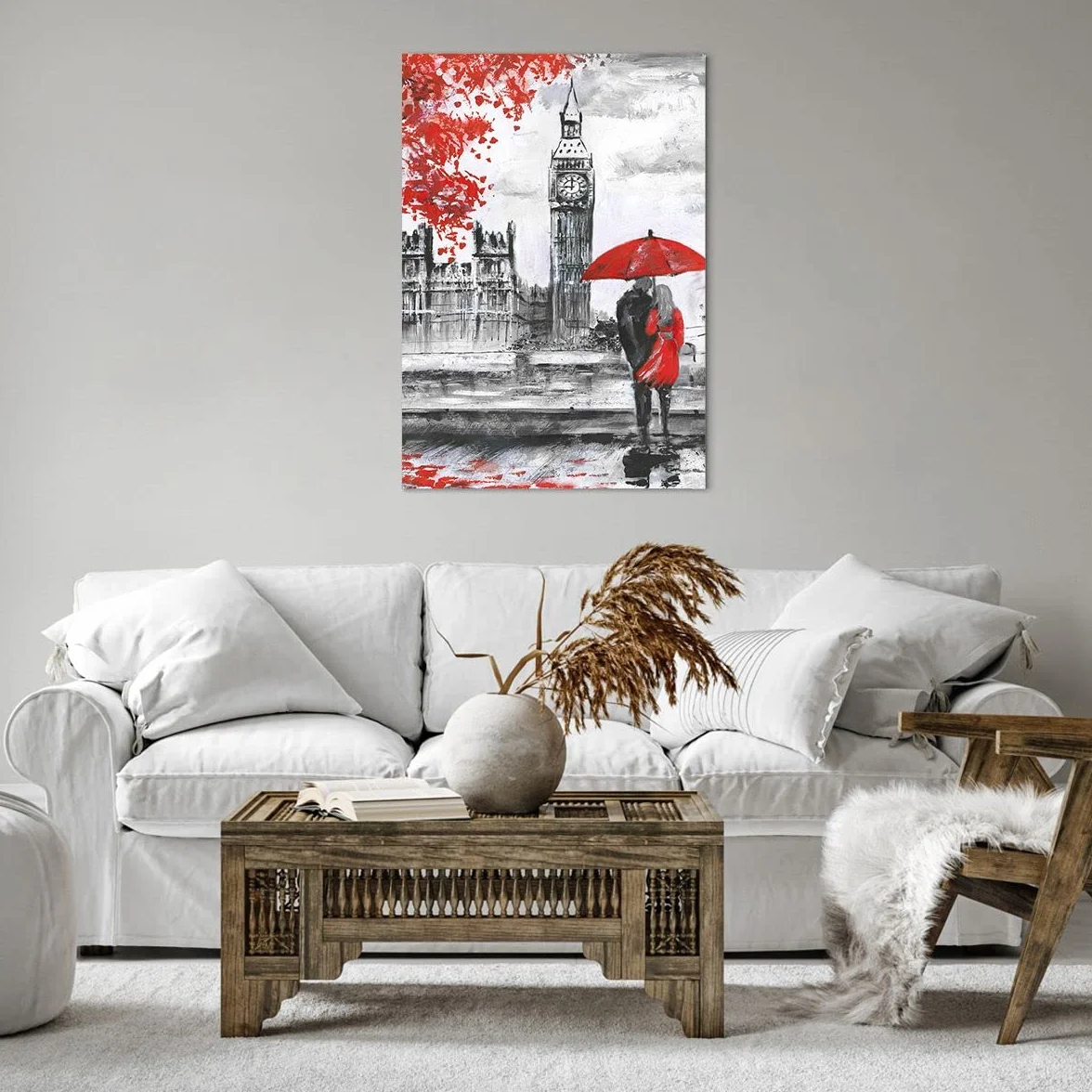 ARTTOR Obraz na płótnie Londyn Big Ben 70x100cm Dekoracja ścienna Sztuka na ścianę