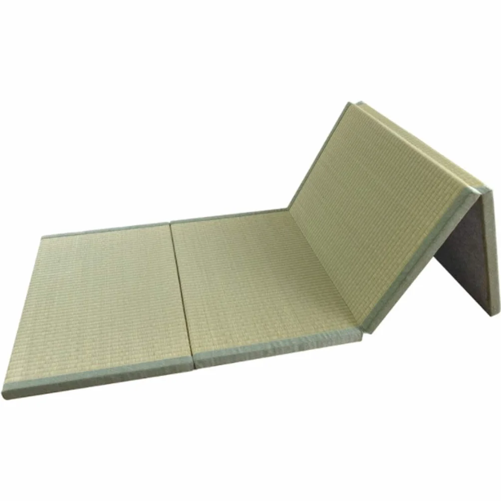 Japońska tradycyjna mata tatami/materac futon, mocny i wygodny, naturalna trawa/składany, łatwy do złożenia, idealny do łóżka, medytacji, jogi, Zen-Room/japońskiego aromatu herbaty, 3,5 cm grubości,