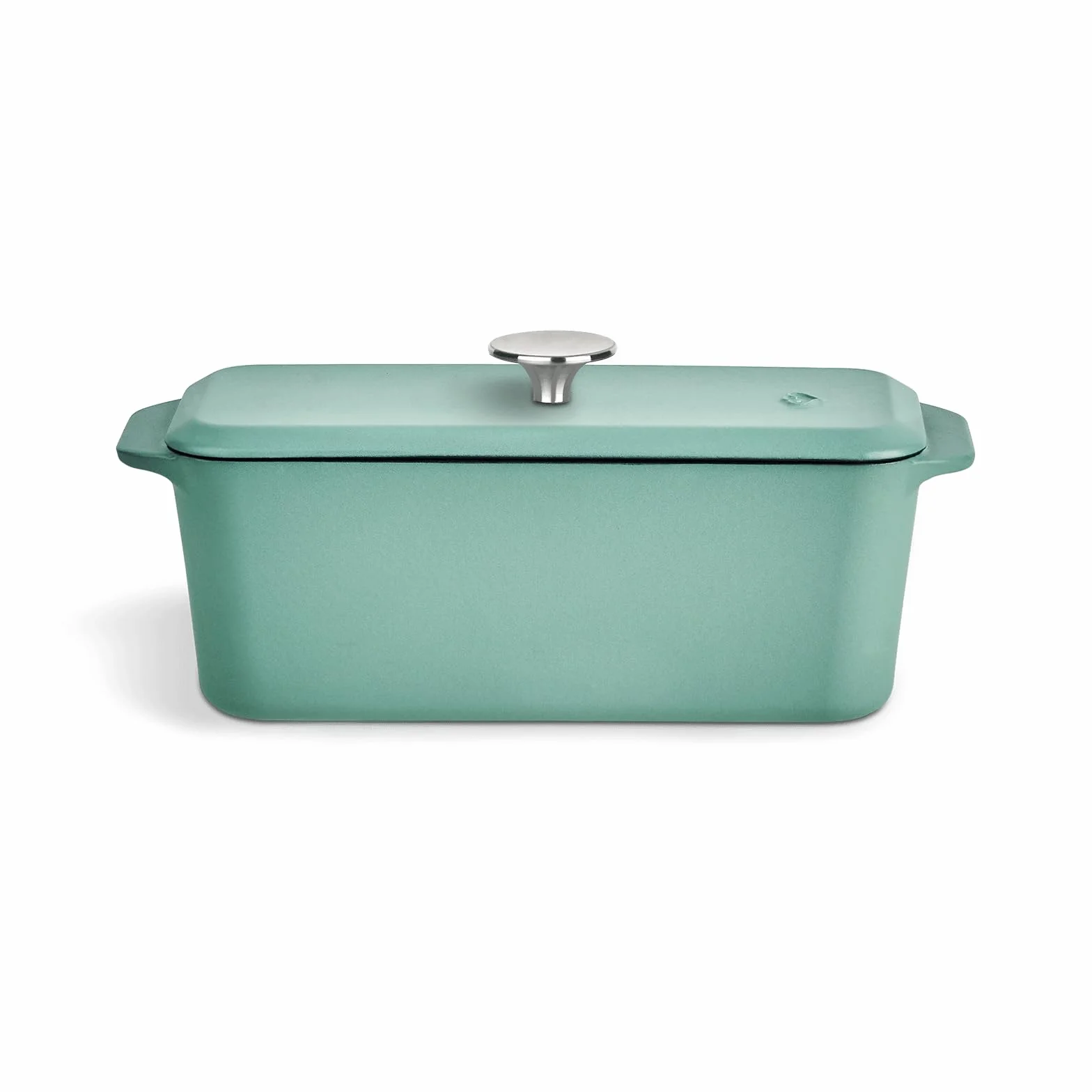 Springlane Kitchen Żeliwna forma do pieczenia chleba 3 l emaliowana 33,5 x 13 cm miętowa