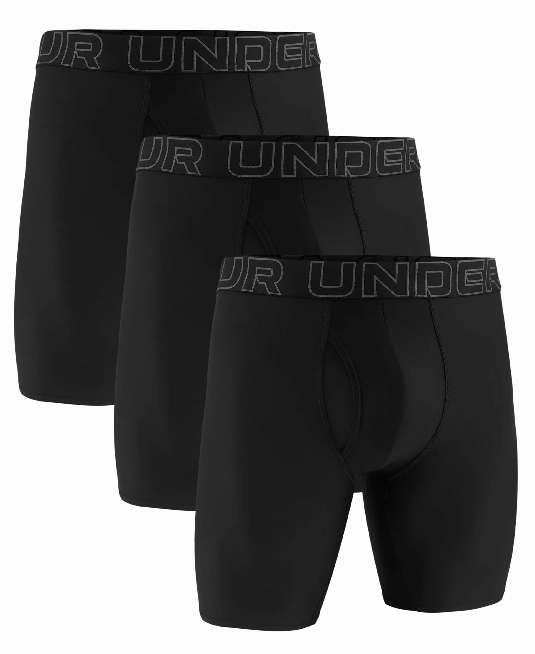 Under Armour Męskie szorty retro (3 sztuki), Black Solid - Core 3-pak, M