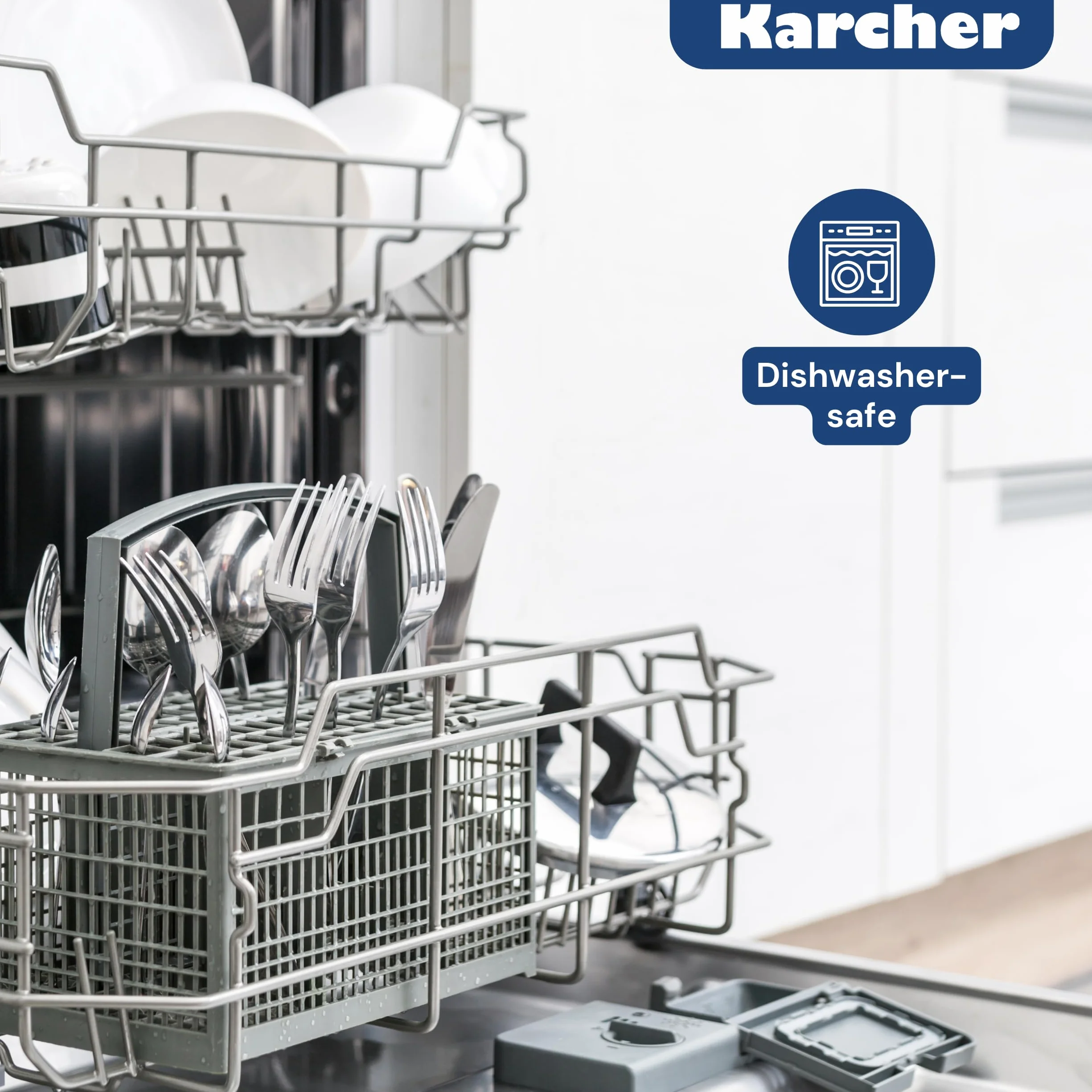 Karcher Indukcyjna brytfanna z pokrywką 2 w 1 8,7 litra odlew aluminiowy