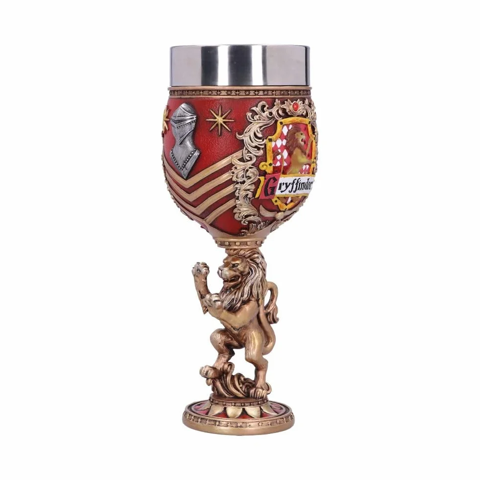 Nemesis Now Harry Potter Gryffindor Hogwart House Kielich, Material, Czerwony/Złoty, 200 ml