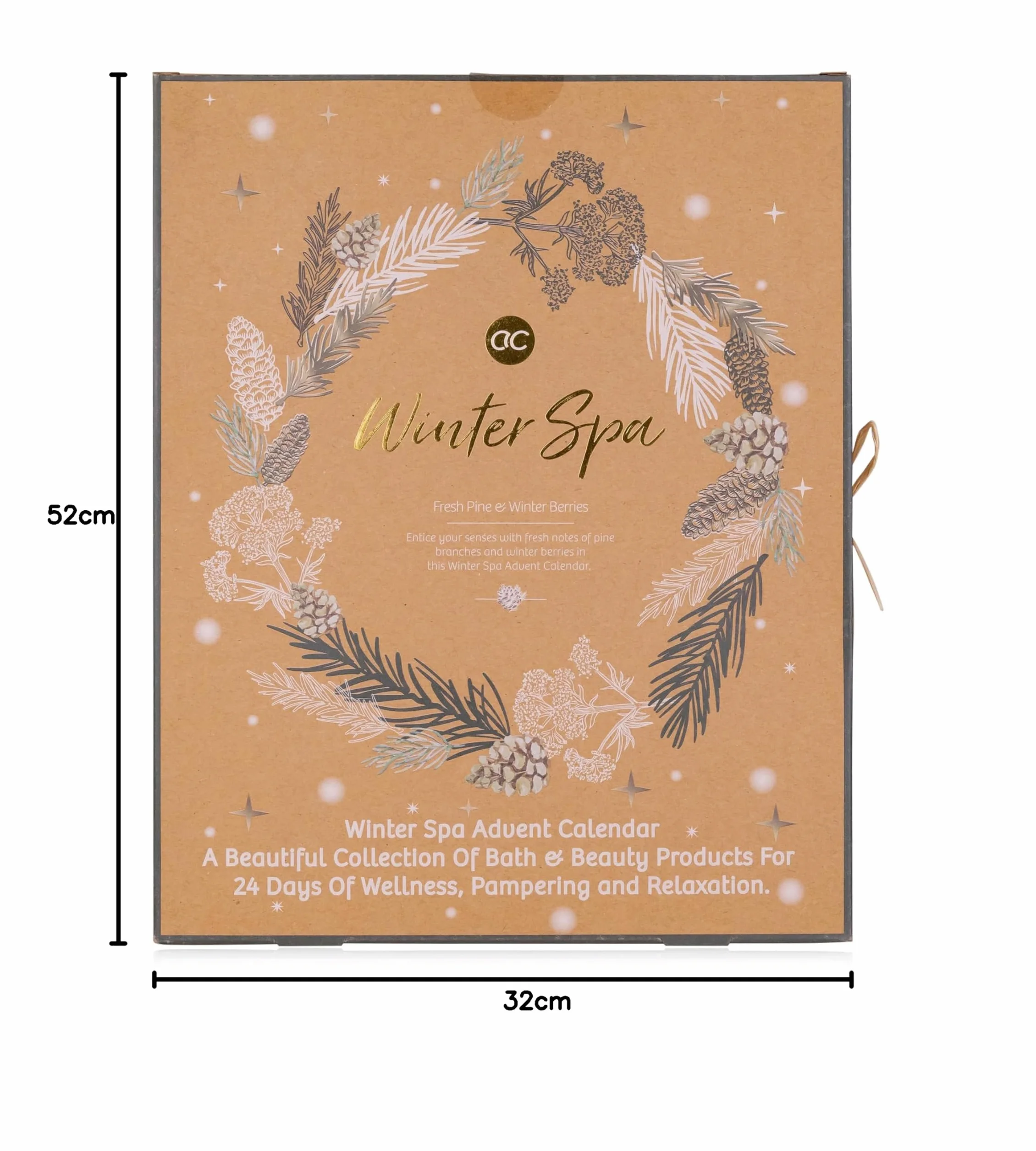 Winter Spa kalendarz adwentowy 2023 XXL Wellness dla kobiet pielęgnacja ciała