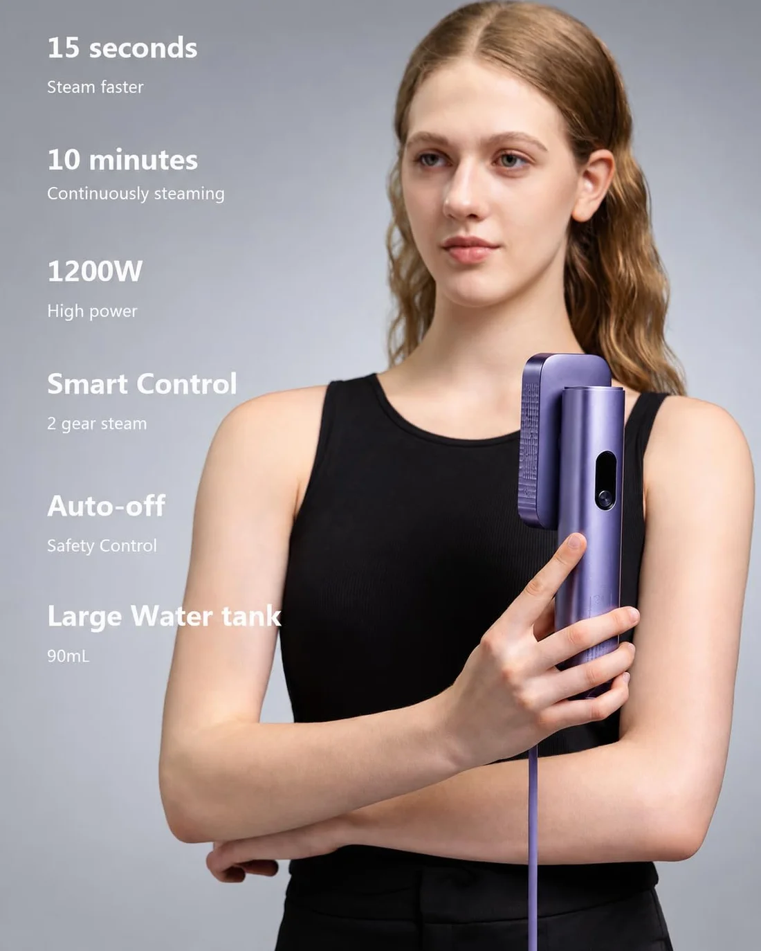 Nesmar G5 Parownica Parowa 2 w 1 1200 W 10 min Ciągłej Pary 0,8 kg