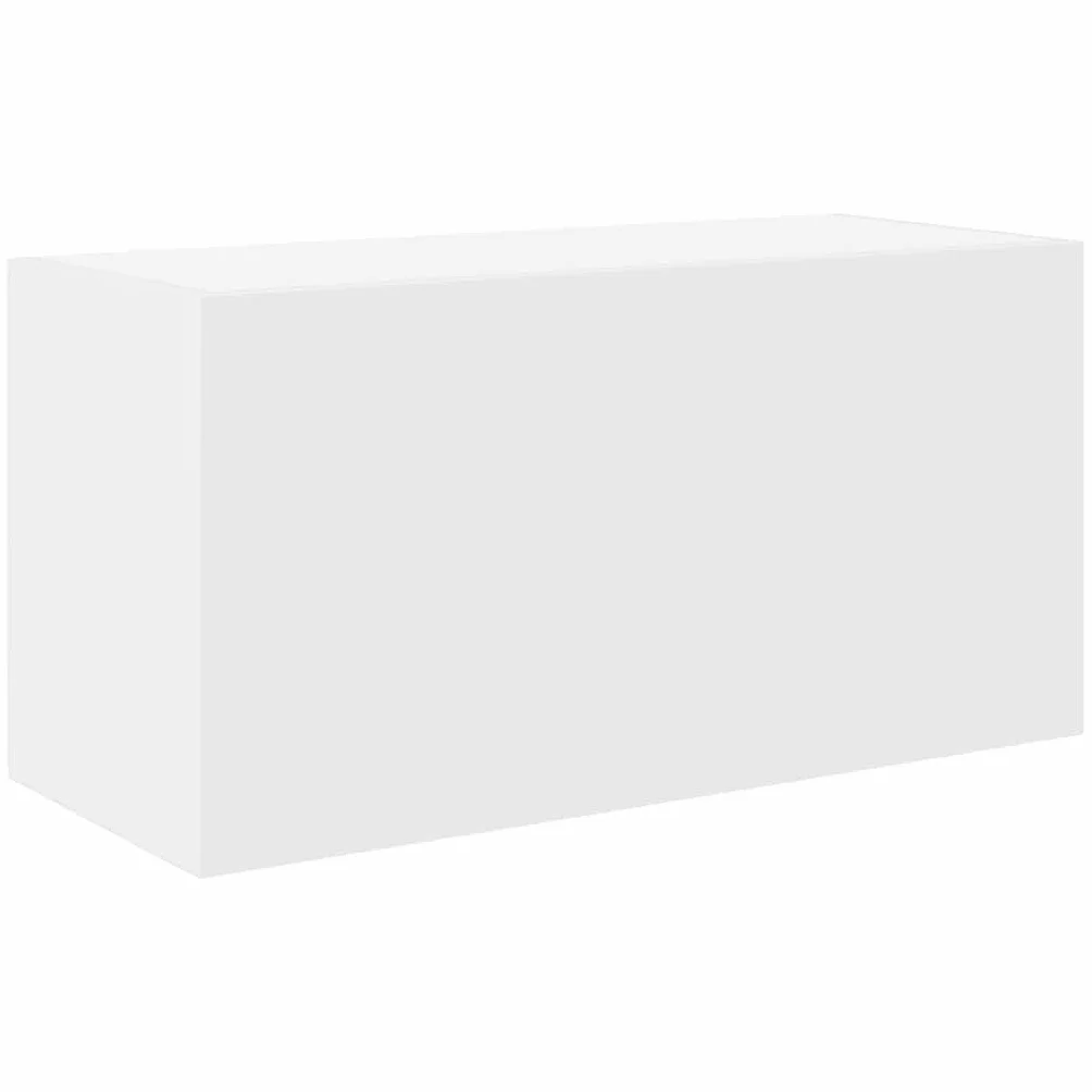 vidaXL Wisząca szafka łazienkowa biała 60x25x30 cm