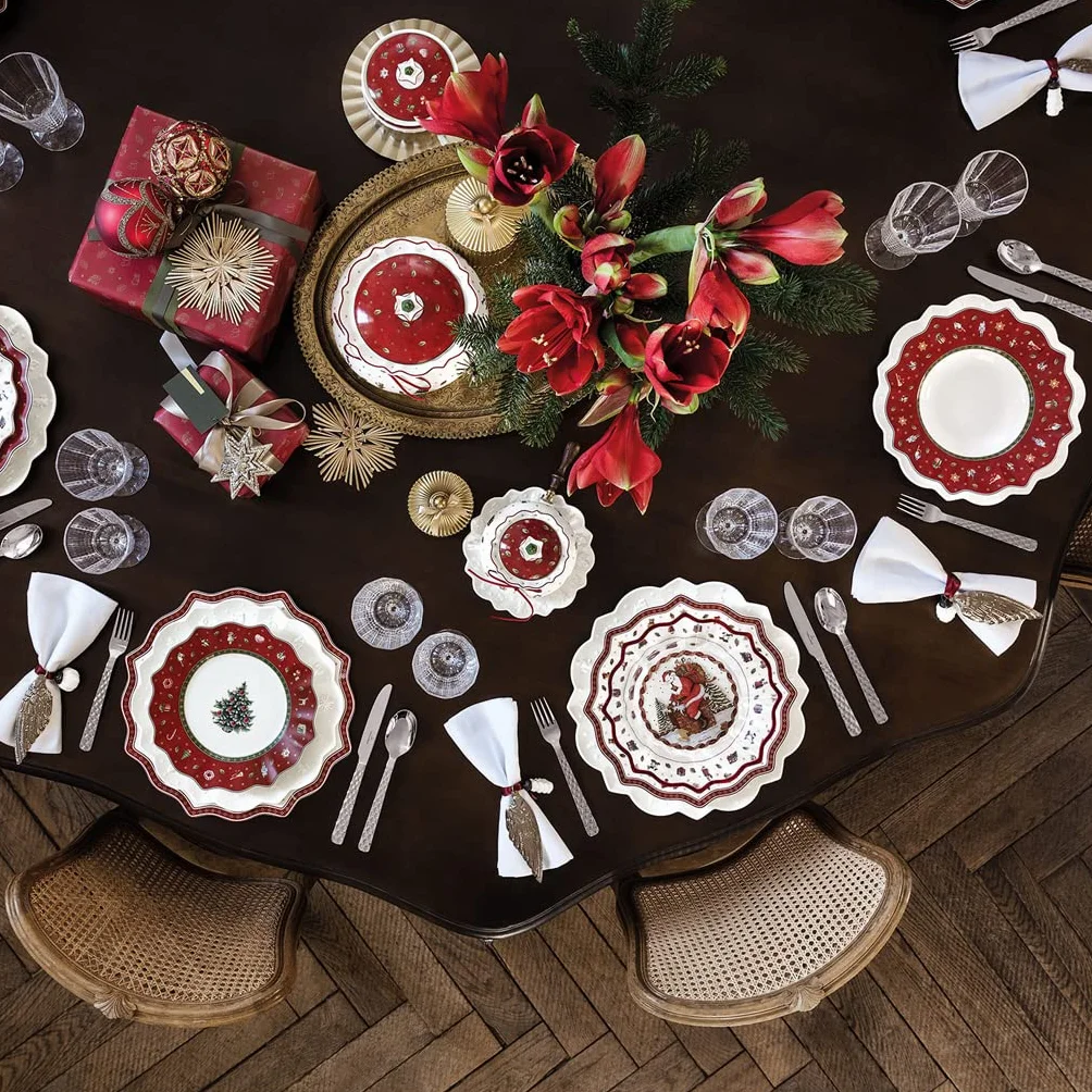 Villeroy & Boch Toy's Delight 260 mm głęboki talerz do zupy czerwony