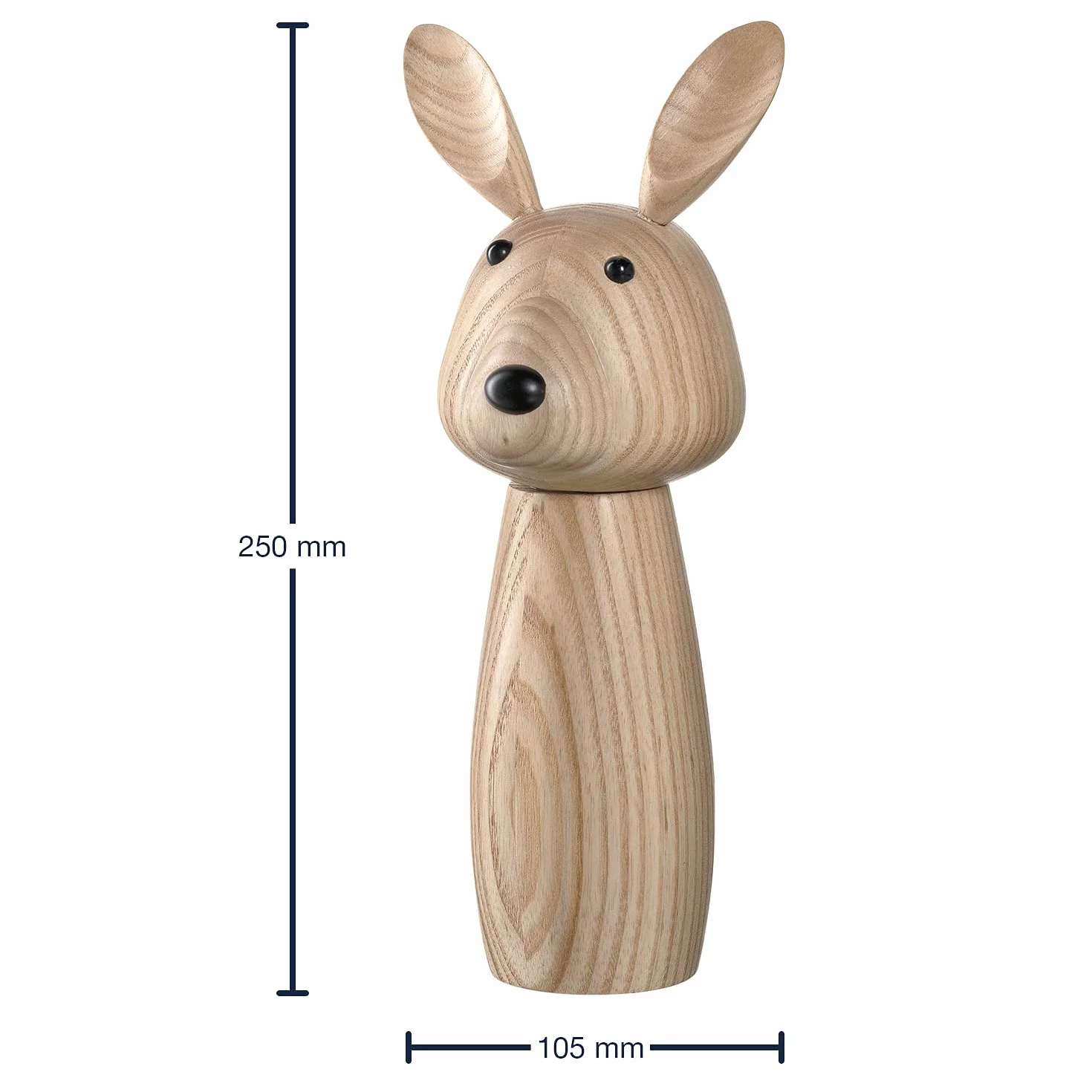 LEONARDO HOME młynek do przypraw drewno brązowy