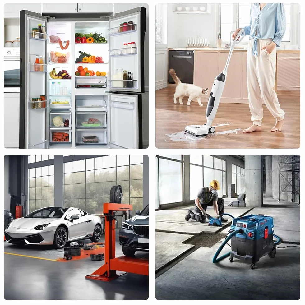 LG - LT120F filtr powietrza do lodówki, filtr z węglem aktywnym, zamiennik filtra powietrza, filtr powietrza LG Pure Fresh do ADQ73214405, ADQ73214404, ADQ73214408, LFX31925SW, LFX31925SB, 4 sztuki