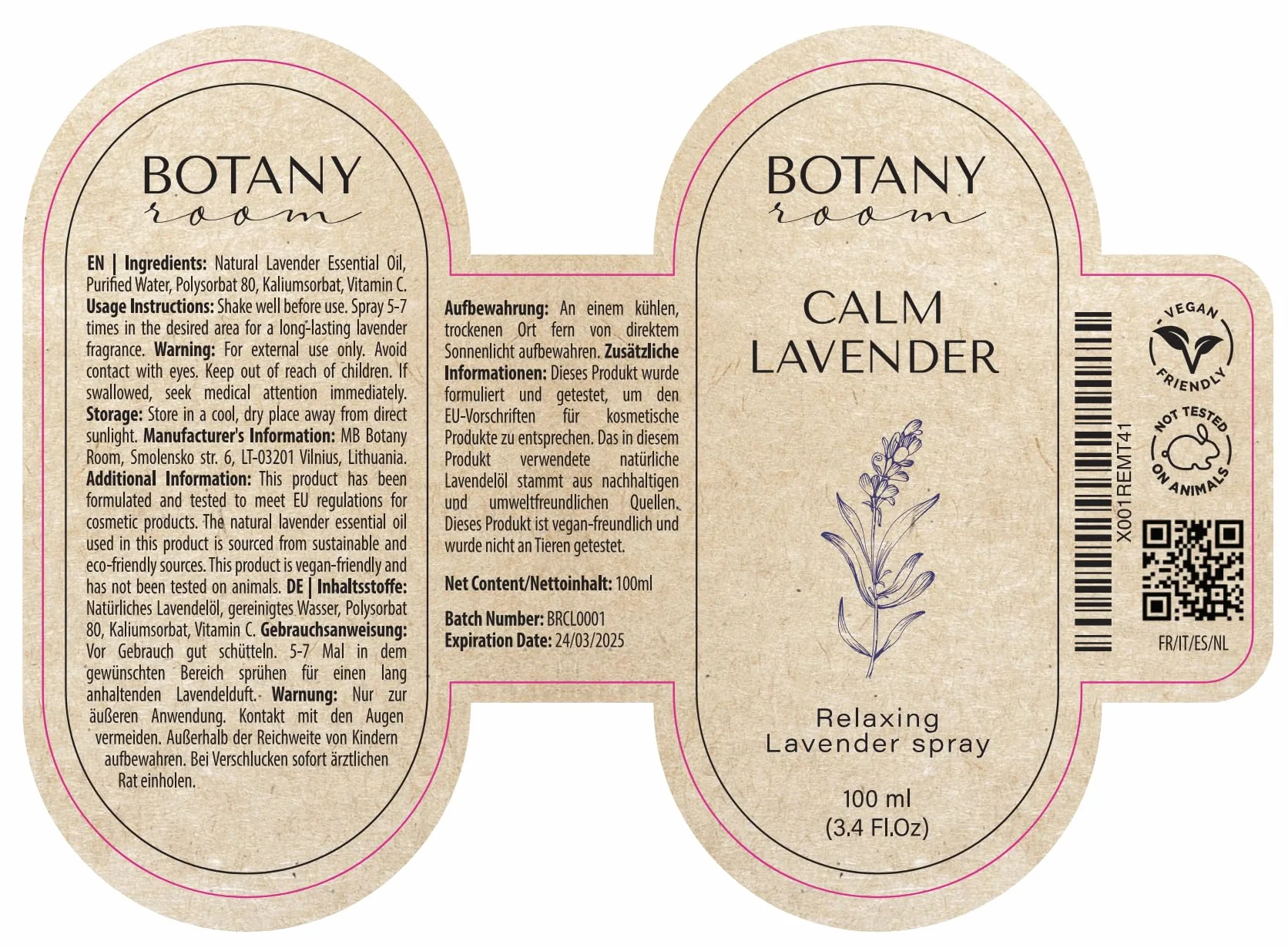 Naturalny lawendowy spray do snu - mgiełka olejkowa na stres i lęk