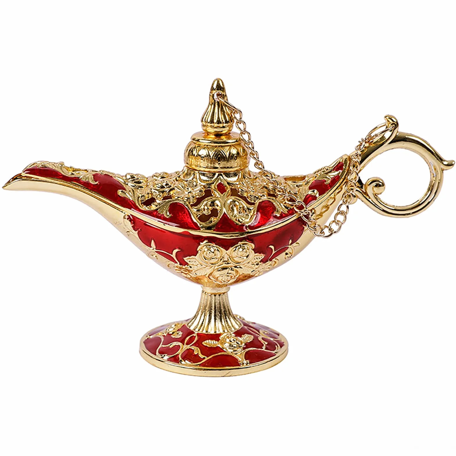 Lampa arabska Aladyn Vintage metalowa rękodzieło klasyczna ozdoba