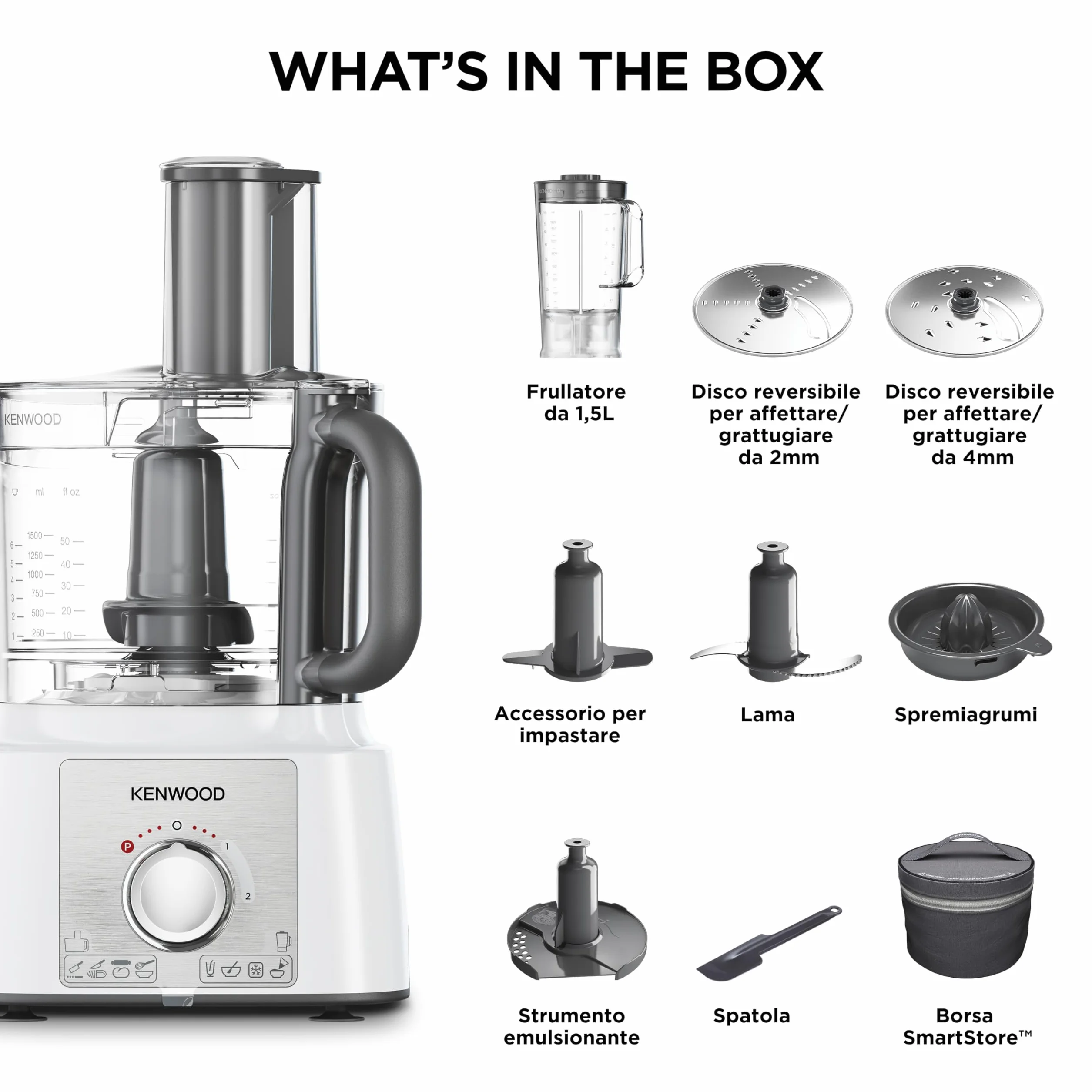 Kenwood FDP65450WH robot kuchenny