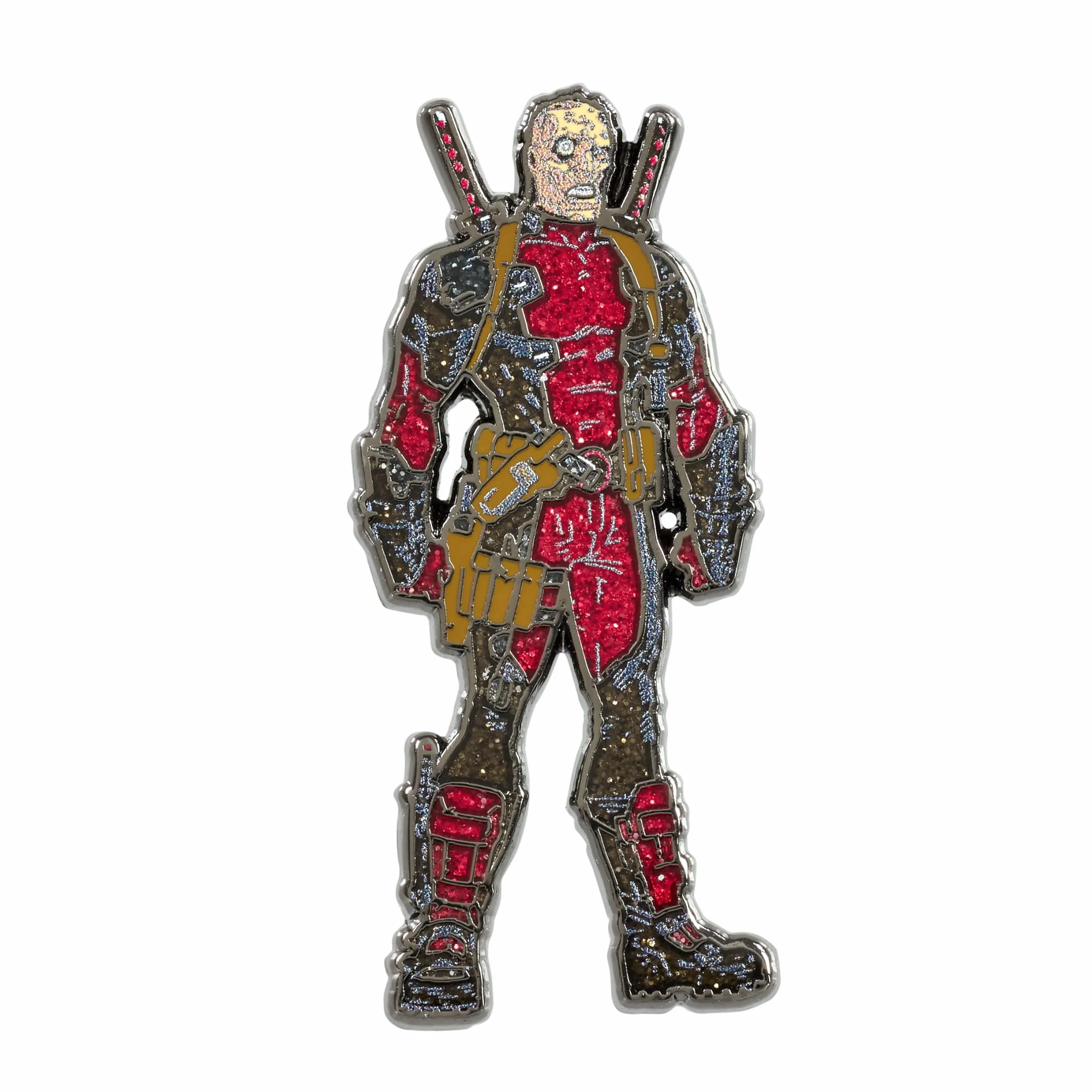 Funko Loungefly Marvel: Deadpool – emaliowana przypinka do ślepej skrzynki – Deadpool – emaliowane przypinki – urocza broszka kolekcjonerska – do plecaków i toreb – pomysł na prezent – oficjalny towar