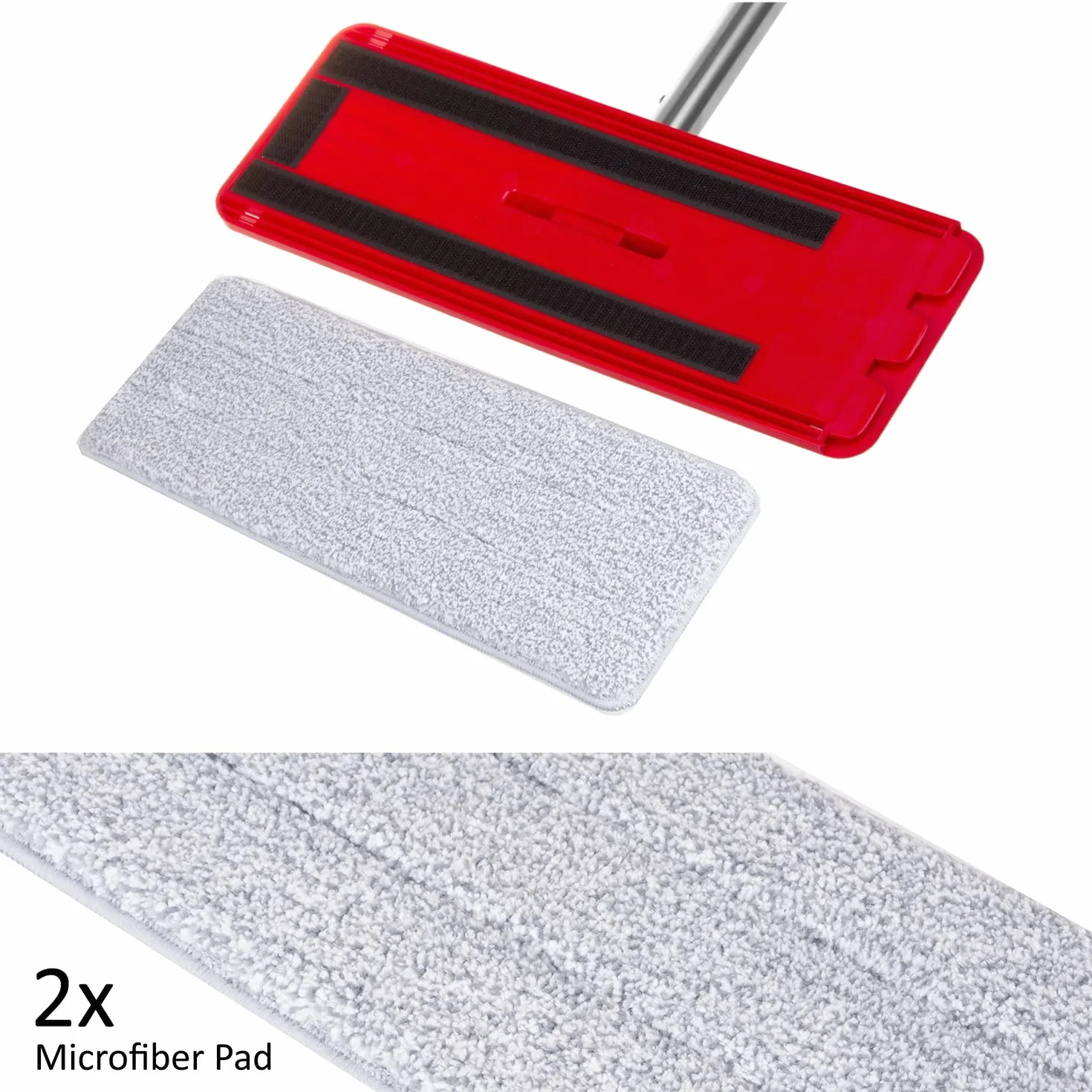Zestaw Płaski Mop z Wiadrem 5,7L Green Blue GB870 Drążek Teleskopowy 102-130 cm Mikrofibra