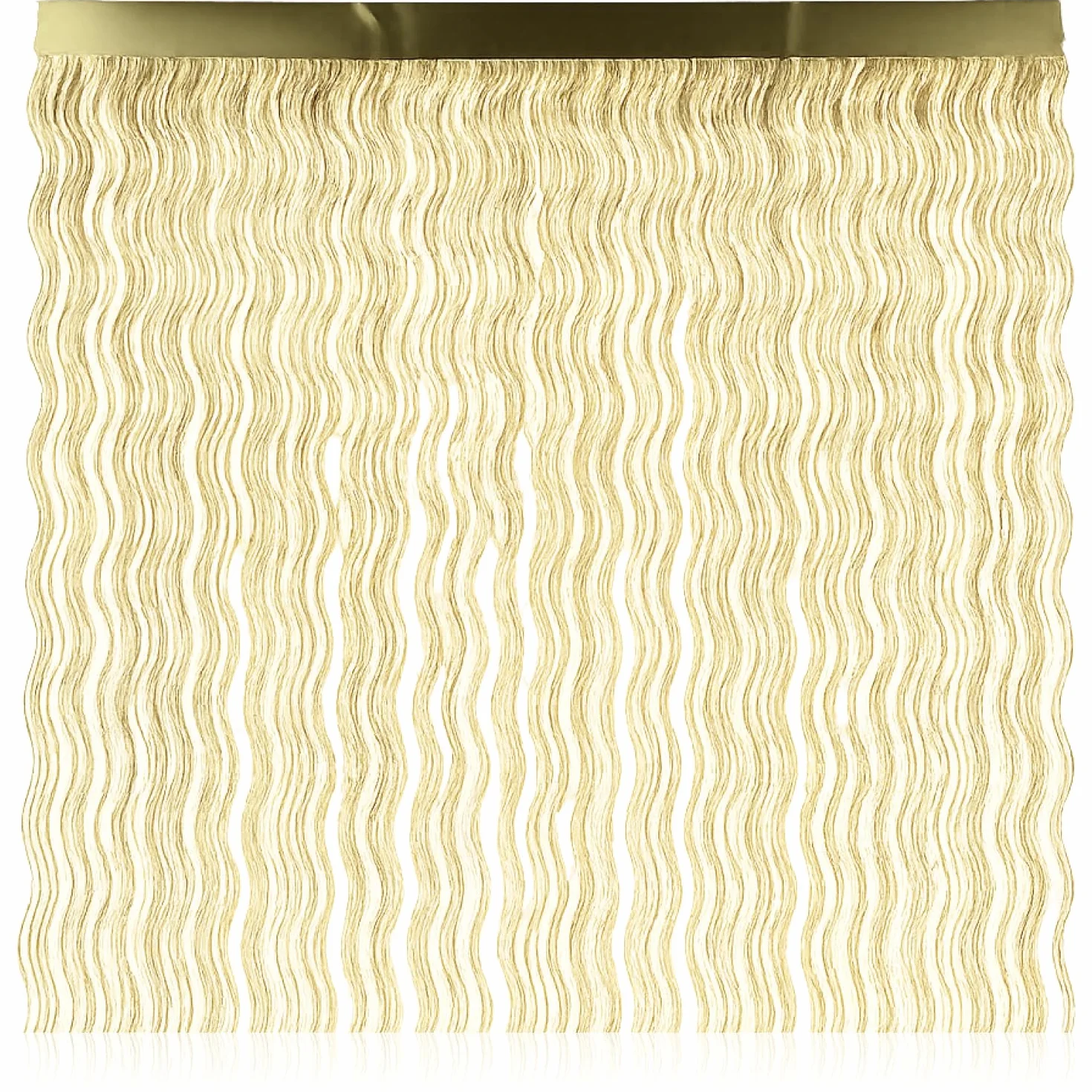 com-four® Lametta zlota girlanda swiateczna 50 cm ozdoba na choinke