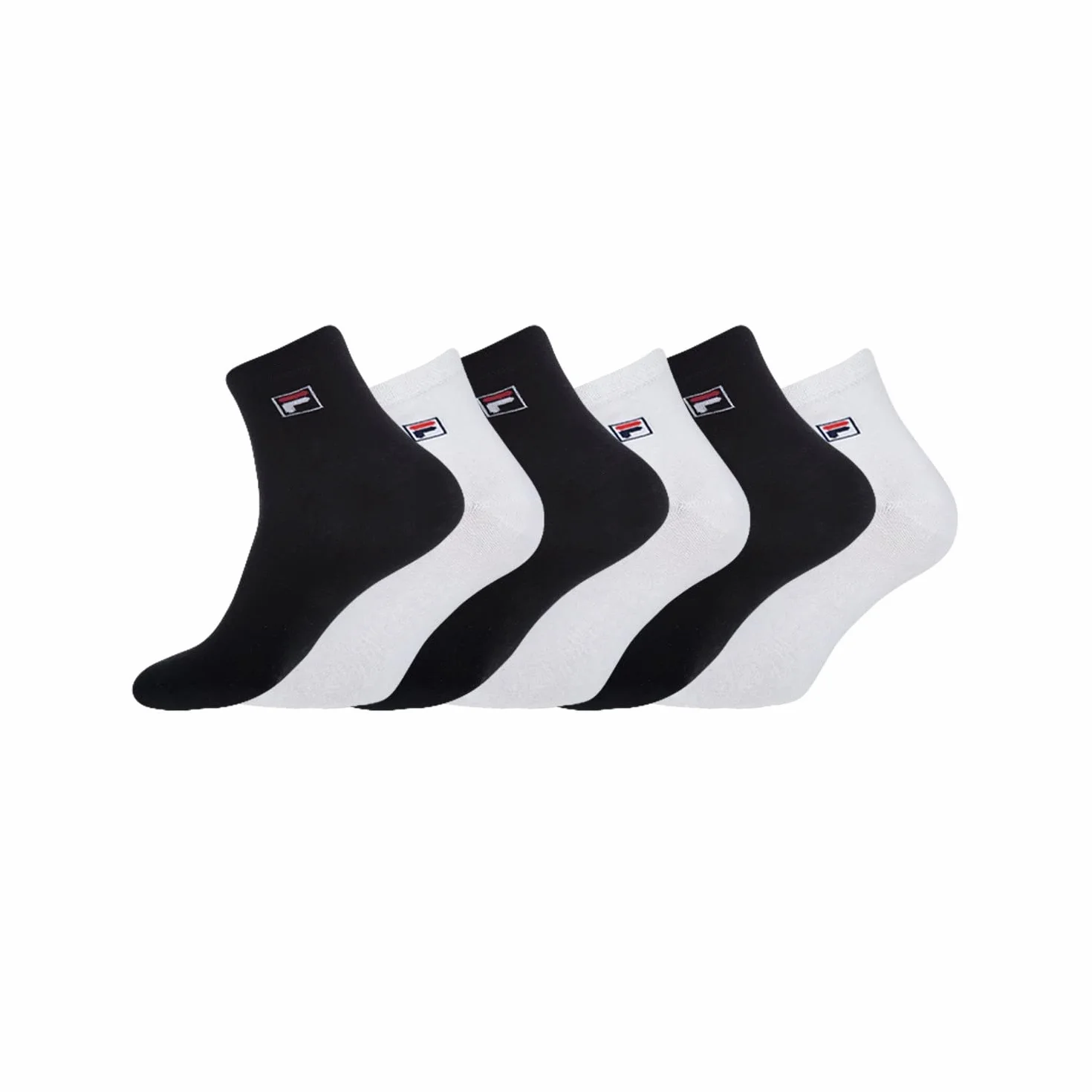 Fila Skarpety sportowe męskie (6 szt.), Wielokolorowa (Multicolor A1 - Mc), 43-45 EU