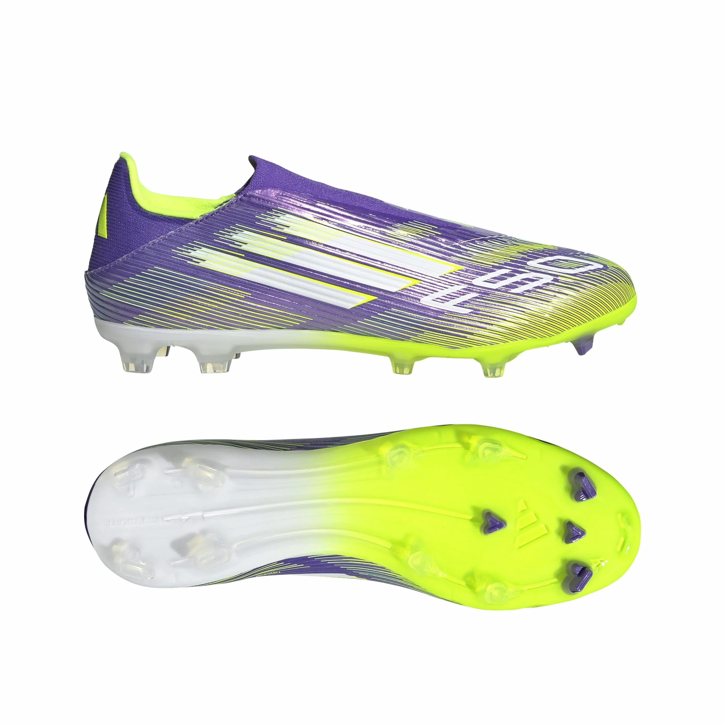 adidas Uniseks F50 League Laceless Firm Ground Football BootsButy pilkarskie