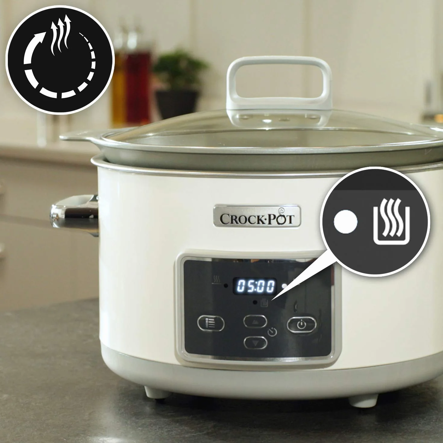 Crock-Pot Csc026X Wolnowar 5 L Biały