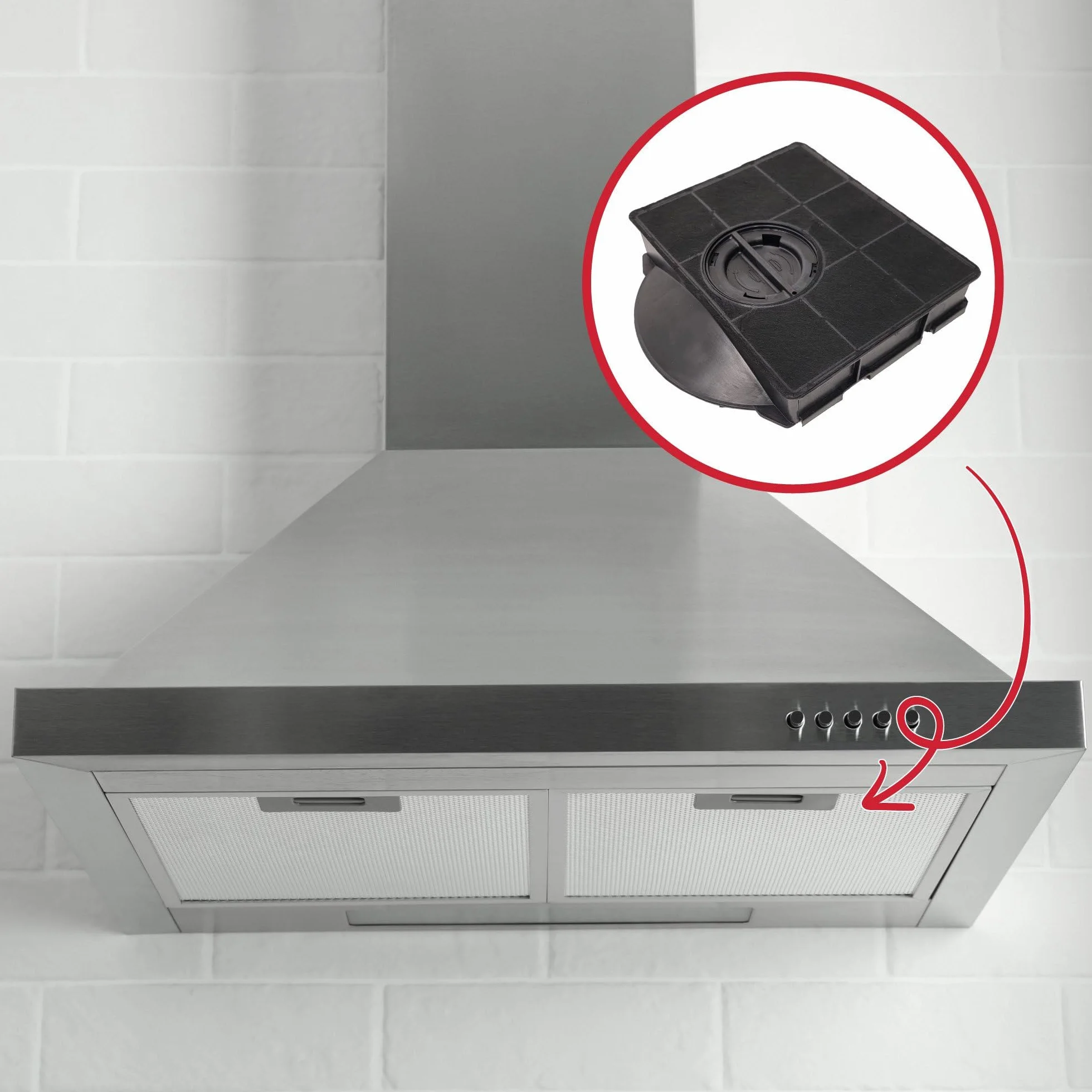 Filtr węglowy Electrolux Elica 303 z TimeStrip
