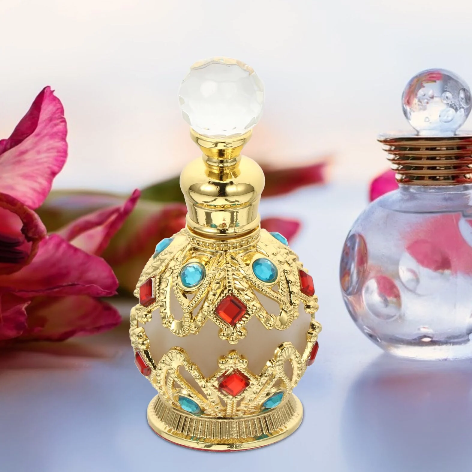 LALAFINA Butelka Na Perfumy 15 Ml Przenośny Dodatek Kosmetyczny
