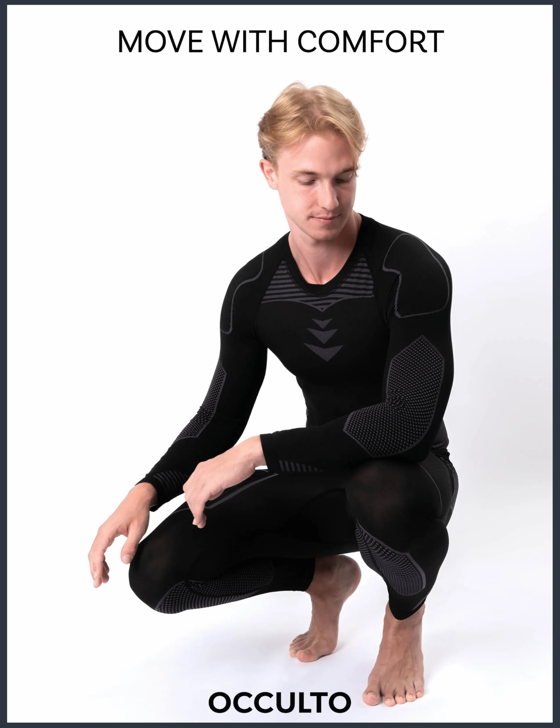 Occulto termiczna bielizna narciarska męskie (model: James)