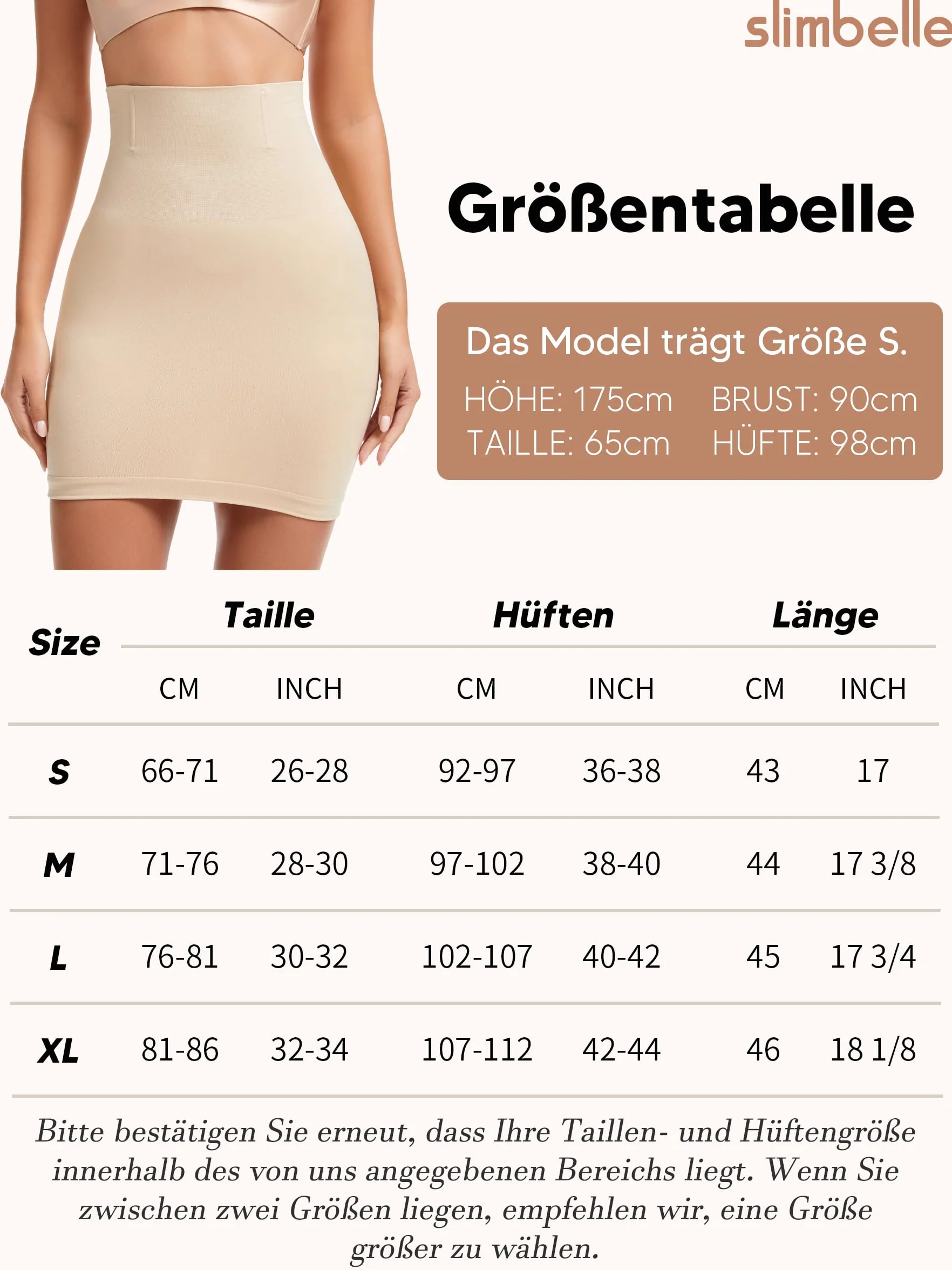 SLIMBELLE Damska halka wyszczuplająca ze zintegrowanymi spodniami, wyszczuplająca brzuch, bez szwów, wysoka talia, modelująca sukienka gorsetowa 2 w 1, spódnica gorsetowa i szorty, bielizna modelująca