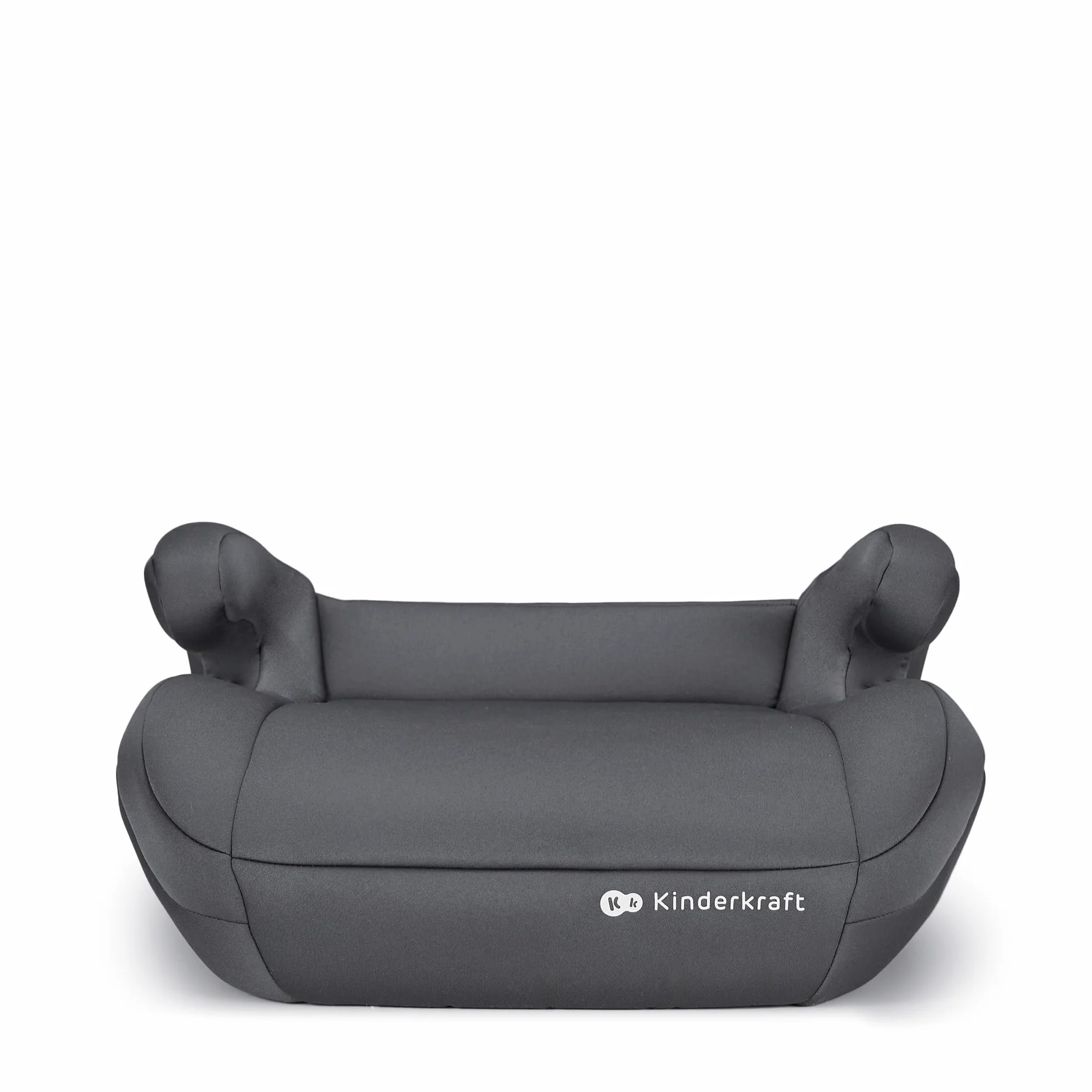 Kinderkraft I-SPARK Fotelik samochodowy i-Size dla dziecka Grupa 2/3 100-150 cm, od 3,5 do 12 lat, 15 do 36 kg, lekki (4,5 kg), 3-punktowy pas bezpieczeństwa, Szary