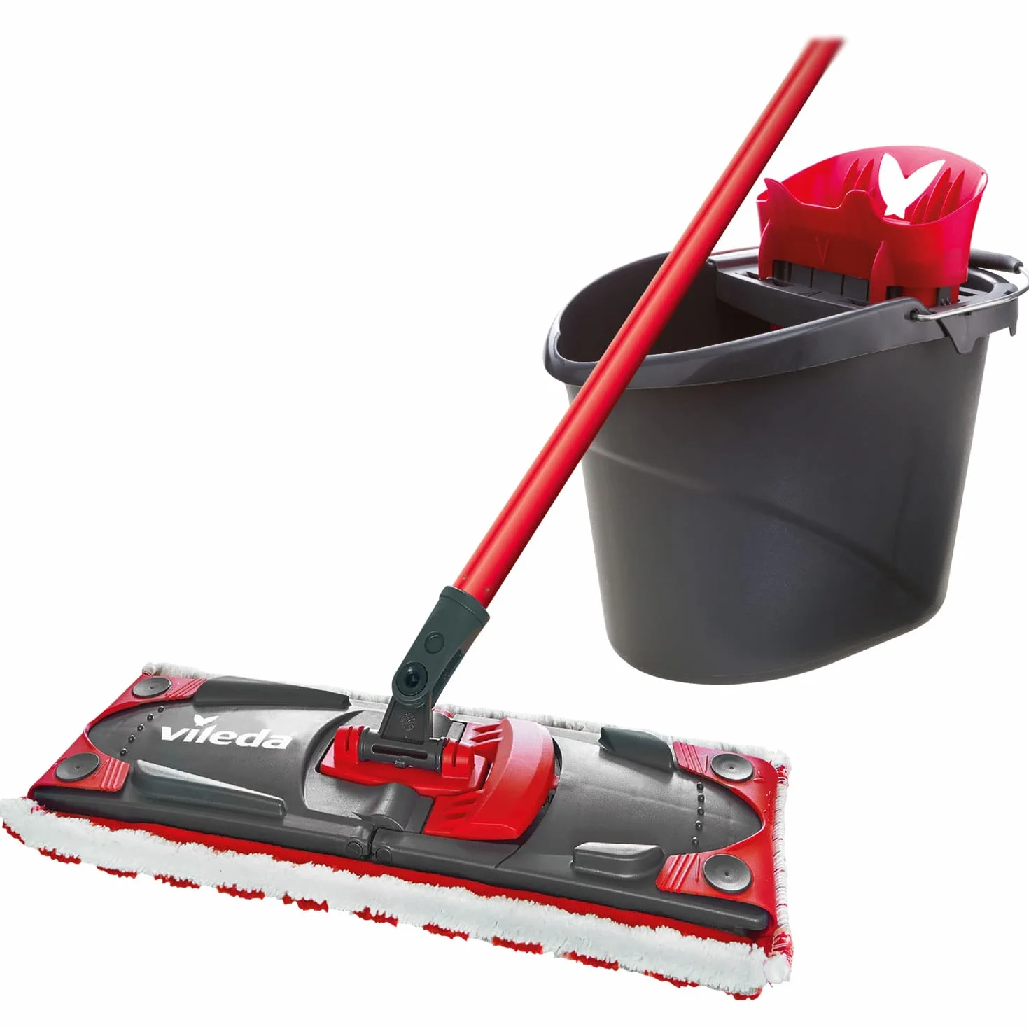 Vileda Zestaw mop płaski Ultramax BOX z wiadrem i wyciskaczem