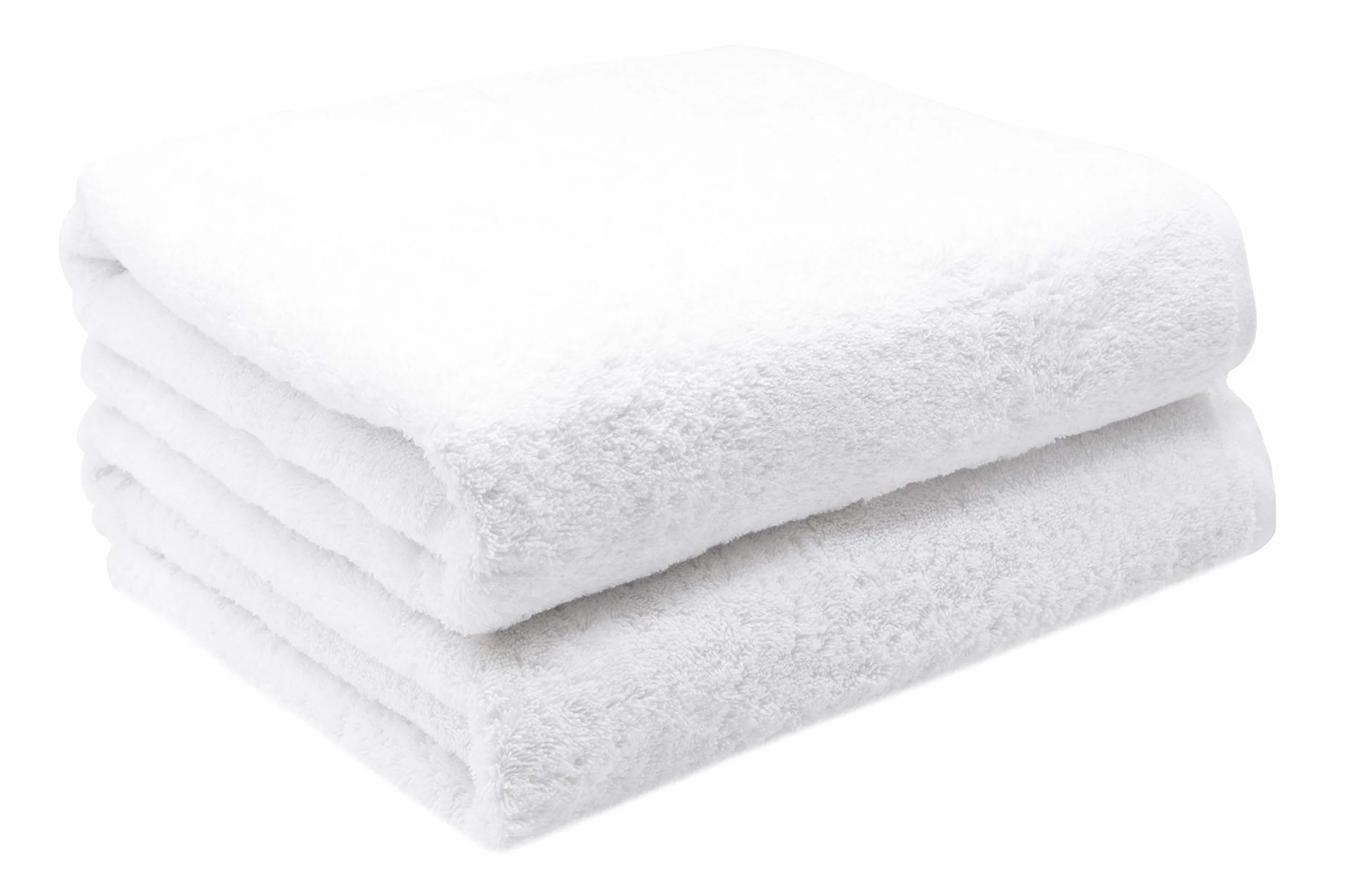 ZOLLNER Ręczniki Hotelowe Premium 2 Szt. Białe, 100% Bawełna, 100x150 cm