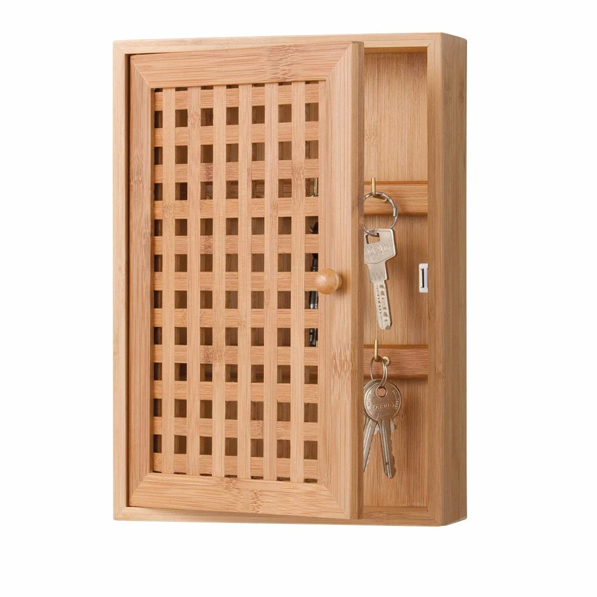 Zeller Skrzynka na klucze 19 x 6 x 27 cm brązowa