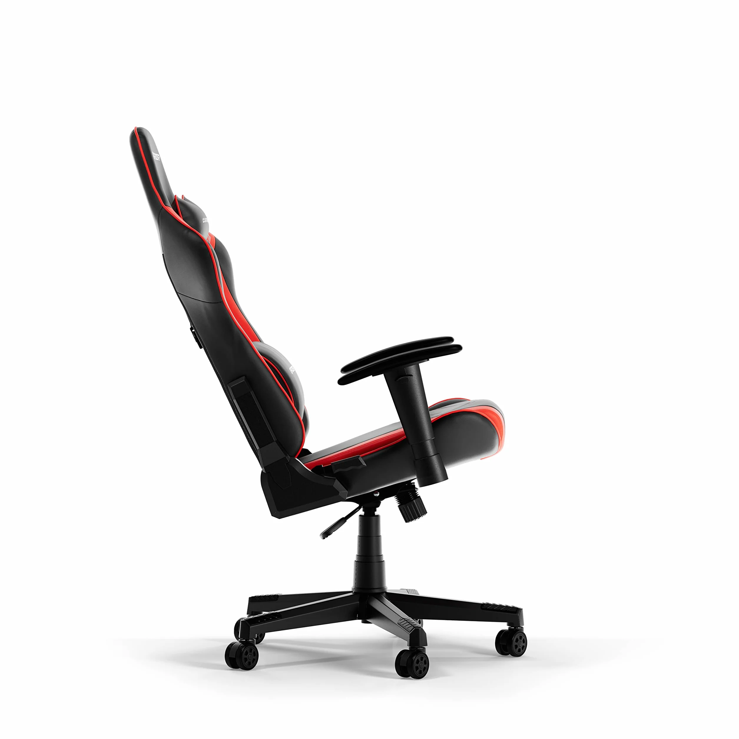Dxracer Prince P132 Fotel Gamingowy Sztuczna Skóra Czarny Czerwony 185 cm