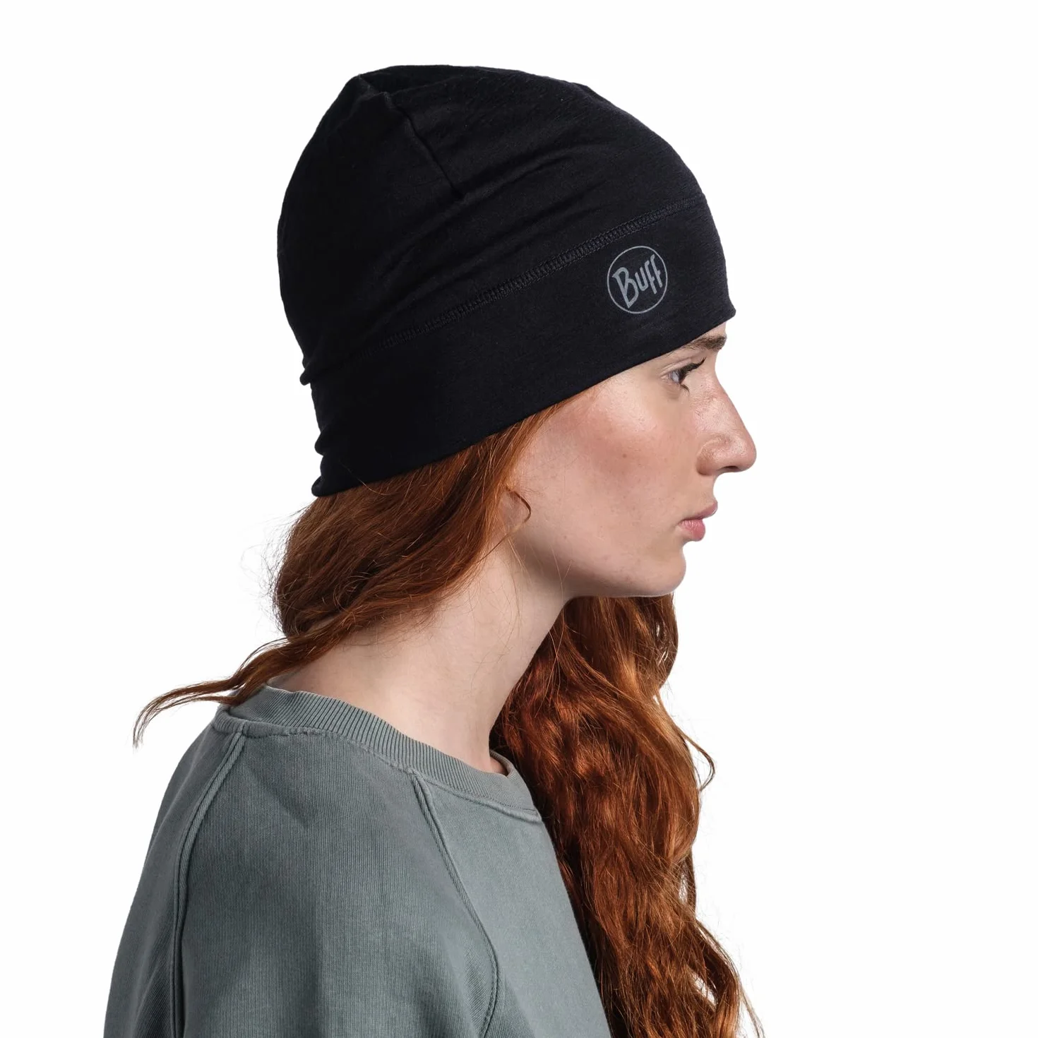 BUFF Czapka Lightweight Beanie Merino One-LayerKobiety/Mężczyźni - Made in the EU wełniana narciarska z merynosów jesień-zima Zima