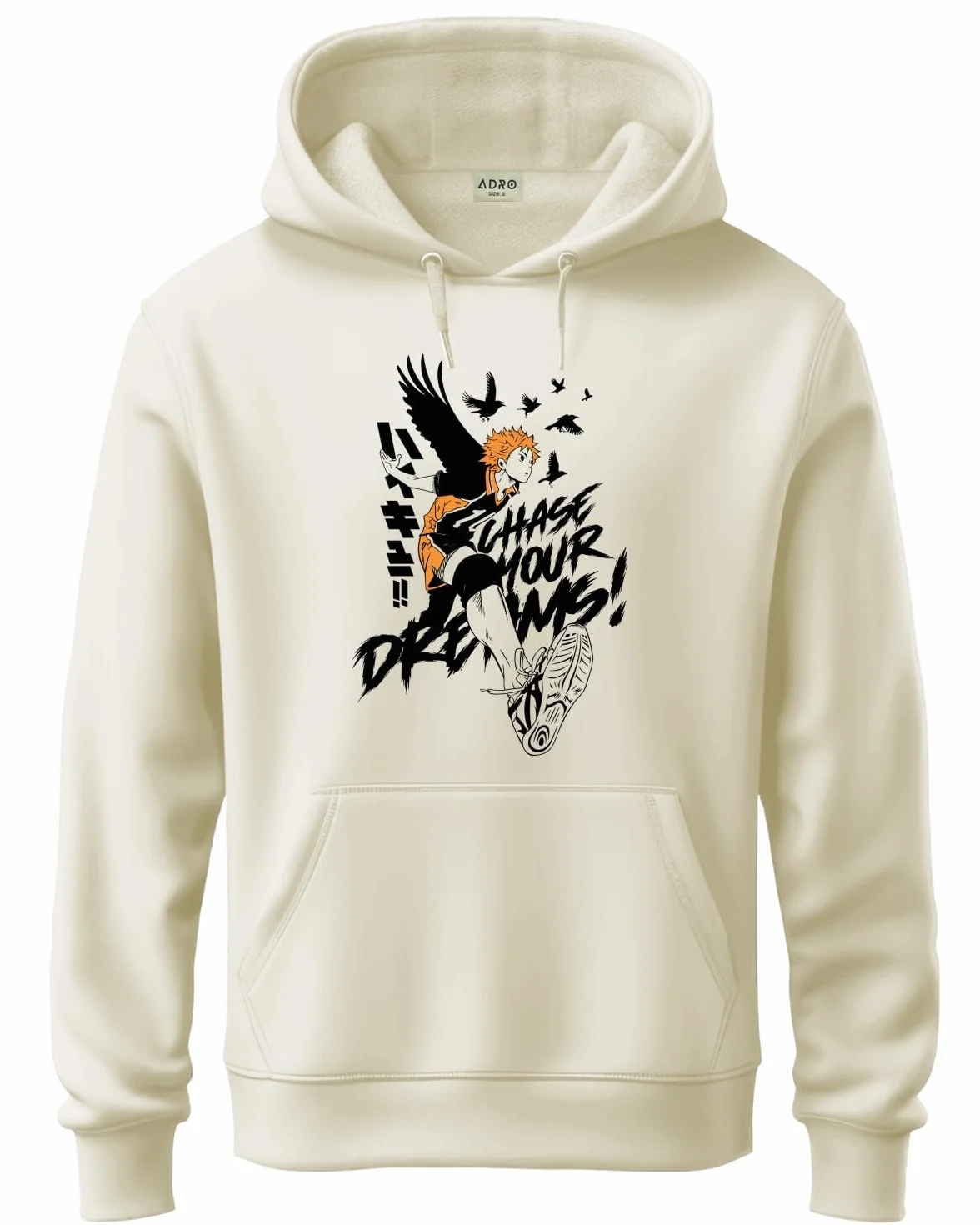 ADRO Męska bluza z kapturem | bluza z kapturem z nadrukiem dla mężczyzn | bawełniana bluza z kapturem | męska bluza z kapturem | męska bluza z kapturem